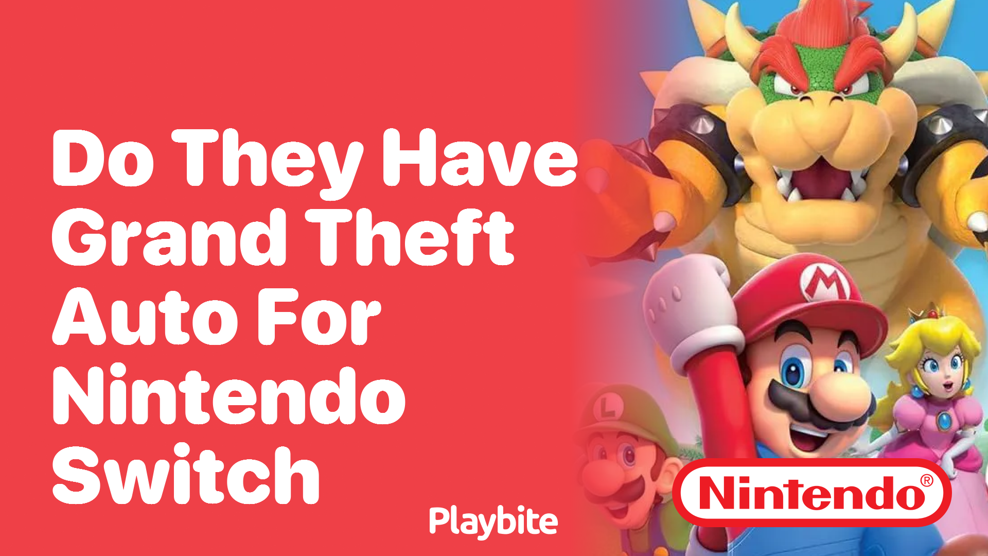 Do They Have Grand Theft Auto for Nintendo Switch?