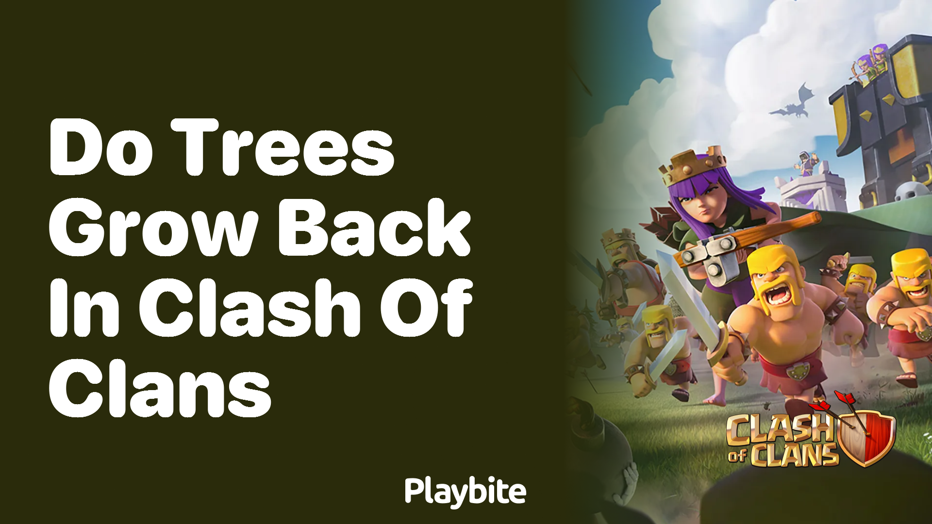 Do Trees Grow Back in Clash of Clans? Playbite