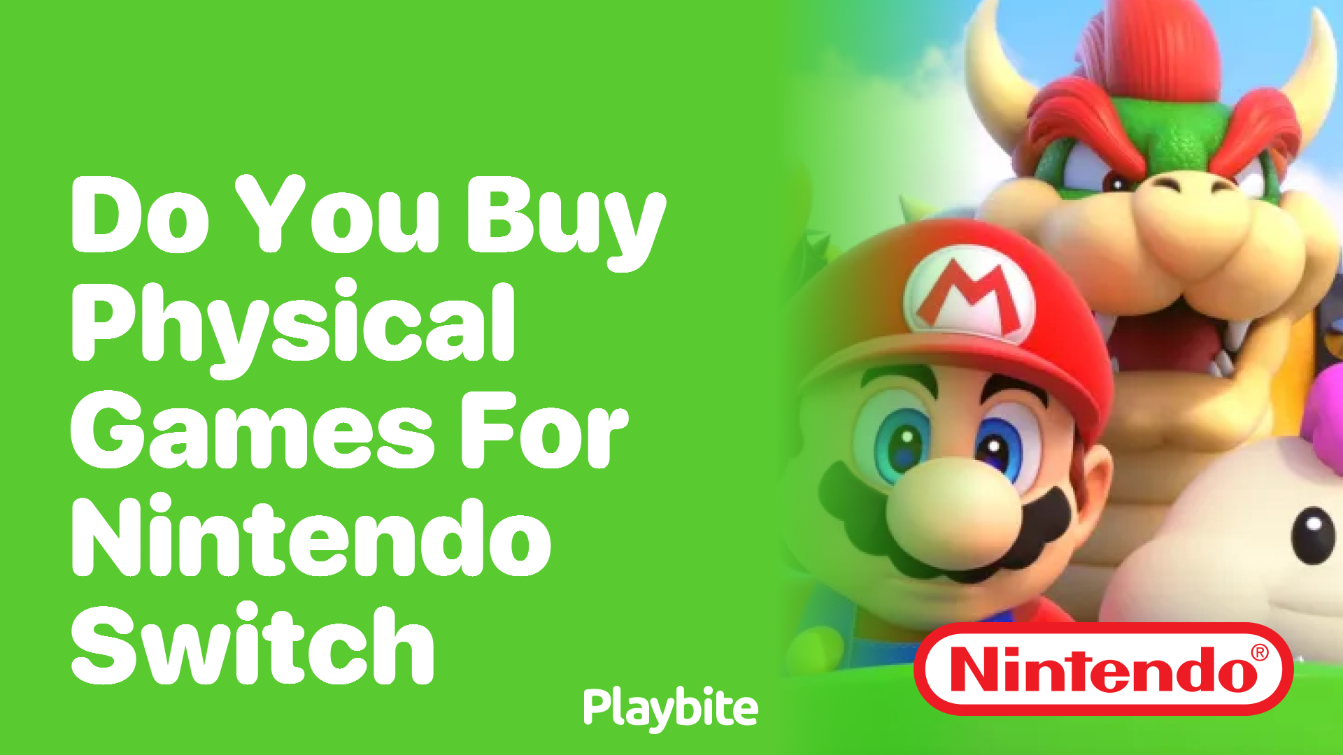 Do You Buy Physical Games for Nintendo Switch?