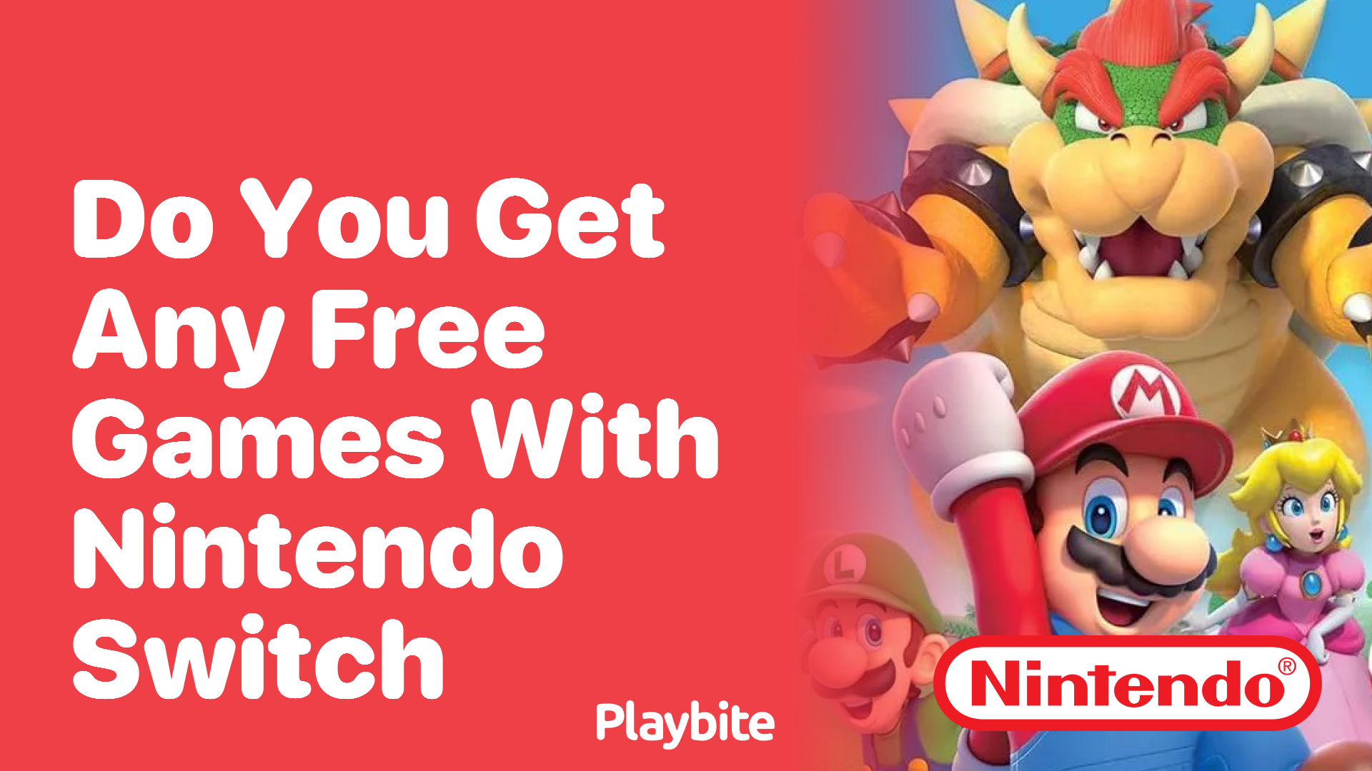 Do you get any free games with Nintendo Switch?