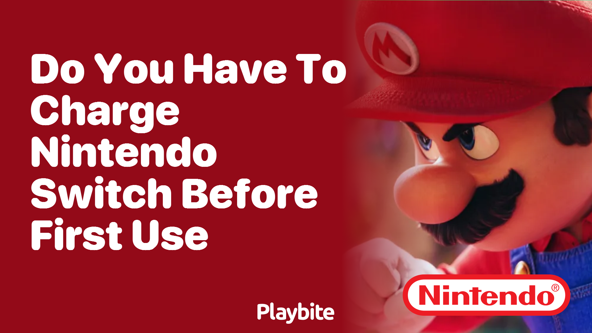 Do You Have to Charge the Nintendo Switch Before First Use?