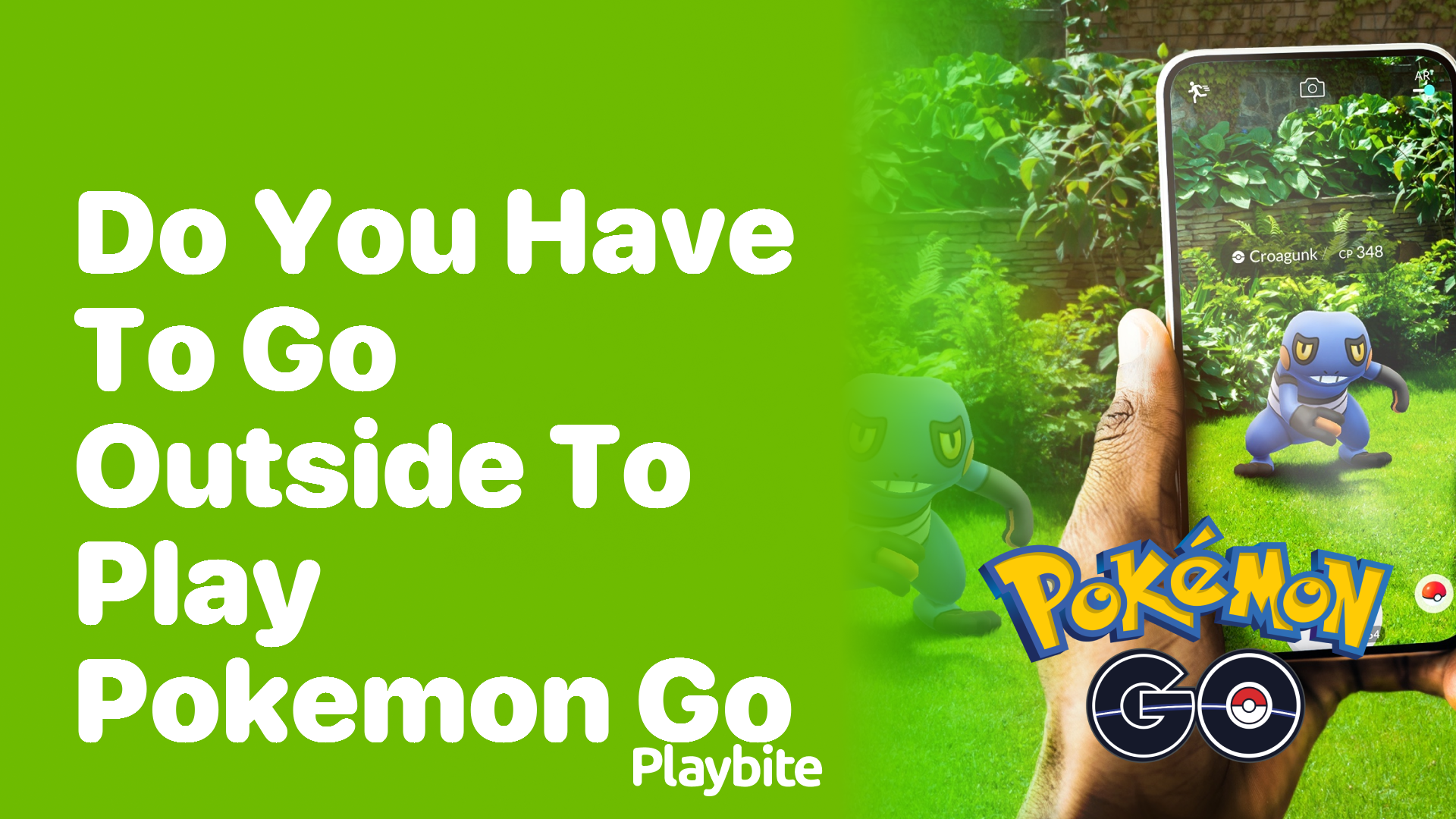 Do You Have to Go Outside to Play Pokemon GO?