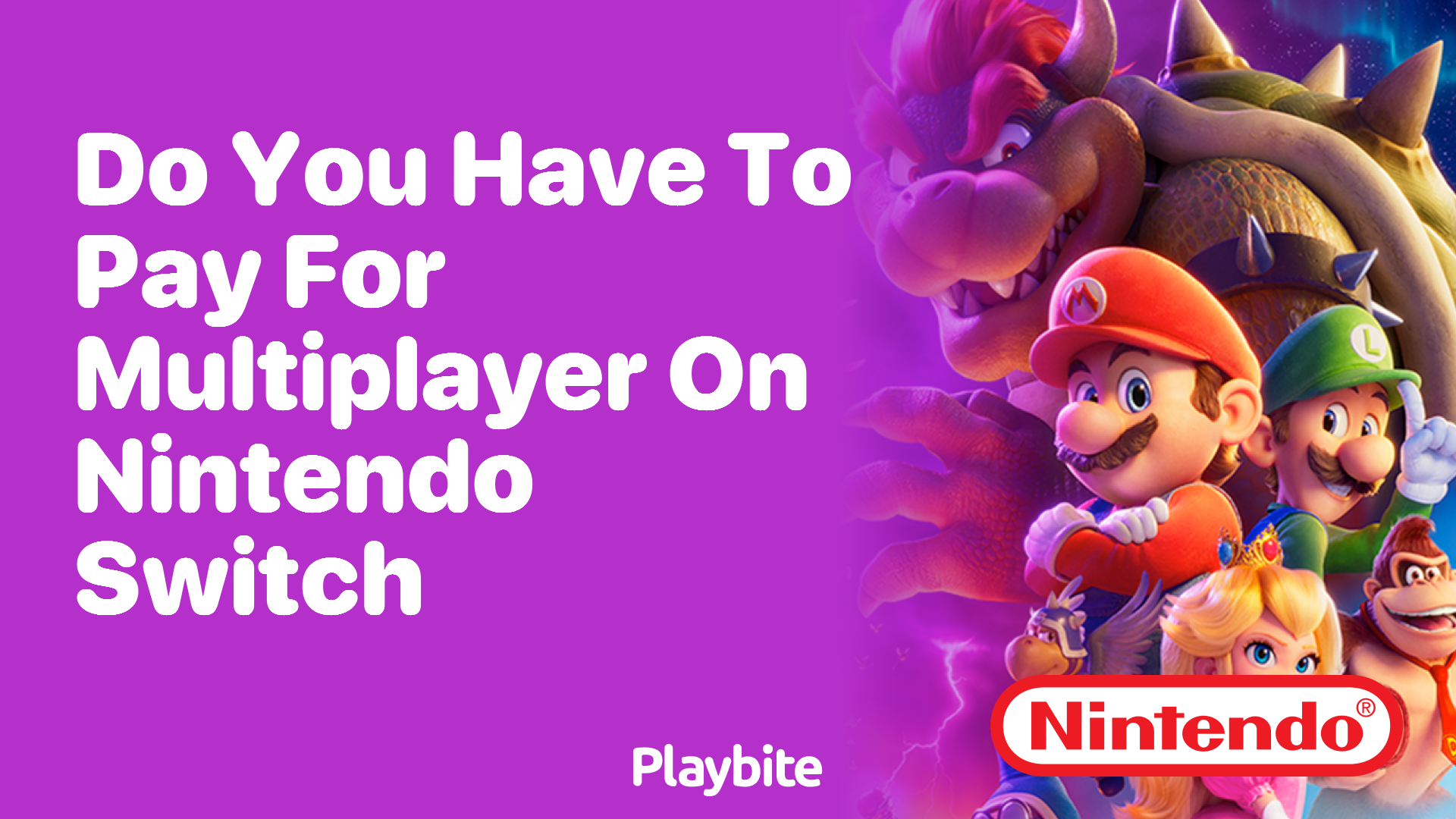 Do You Have to Pay for Multiplayer on Nintendo Switch?