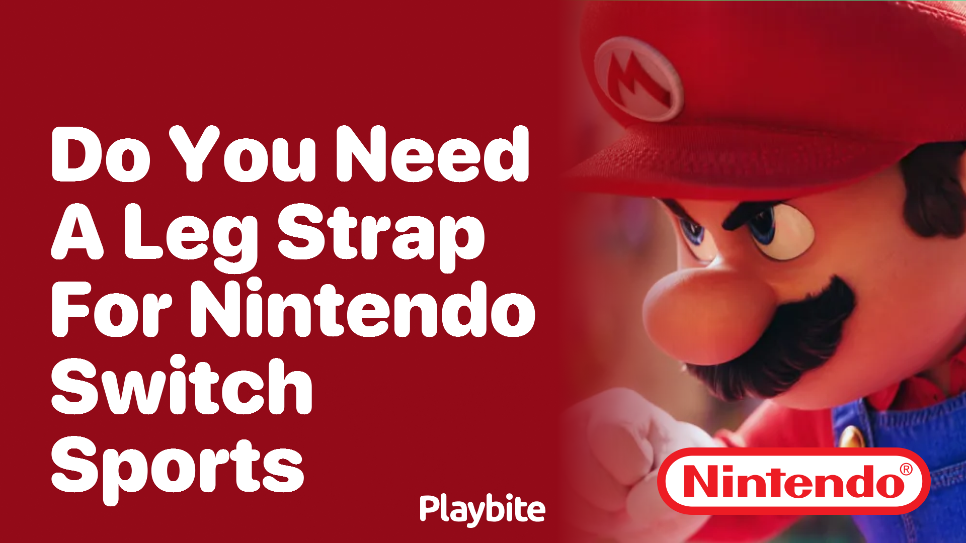 Do You Need a Leg Strap for Nintendo Switch Sports? - Playbite