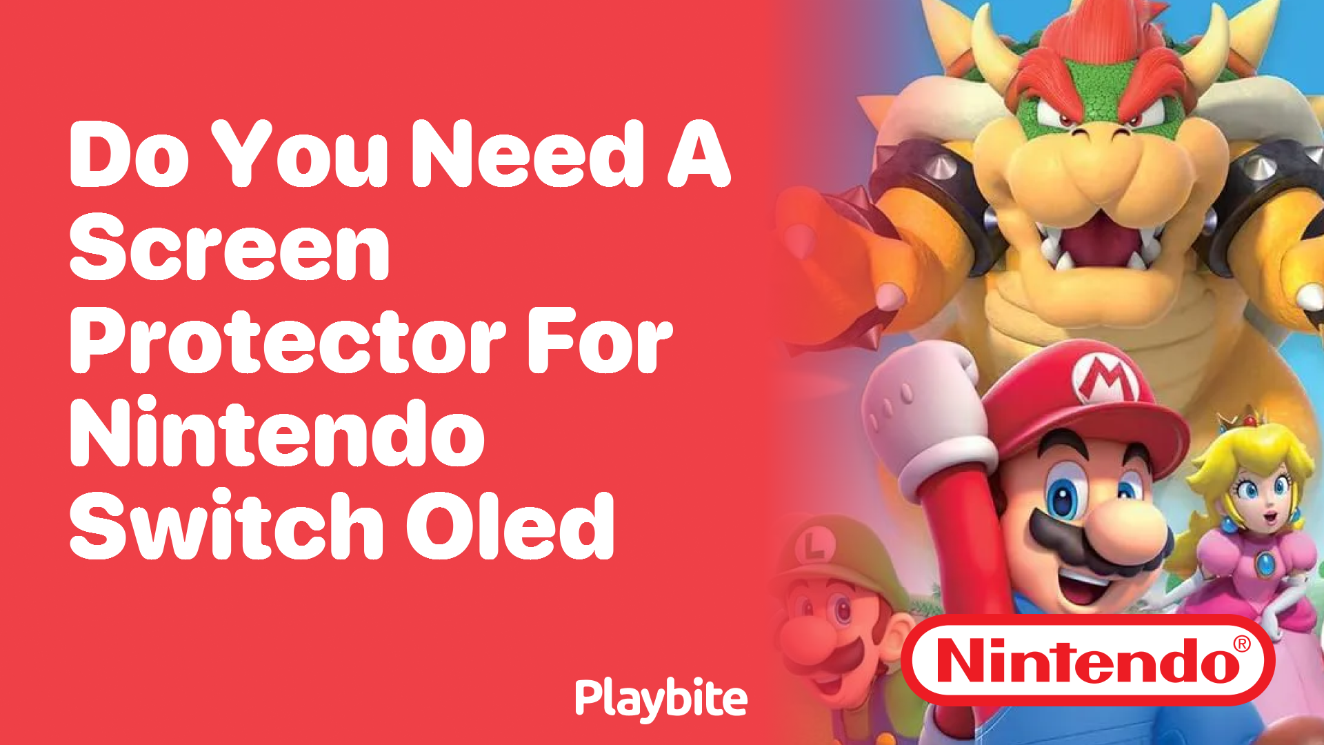 Do You Need a Screen Protector for Nintendo Switch OLED?