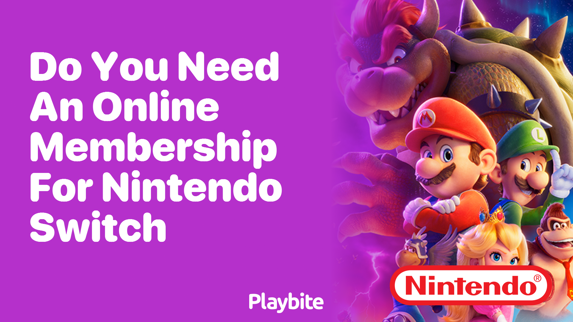 Do You Need an Online Membership for Nintendo Switch?