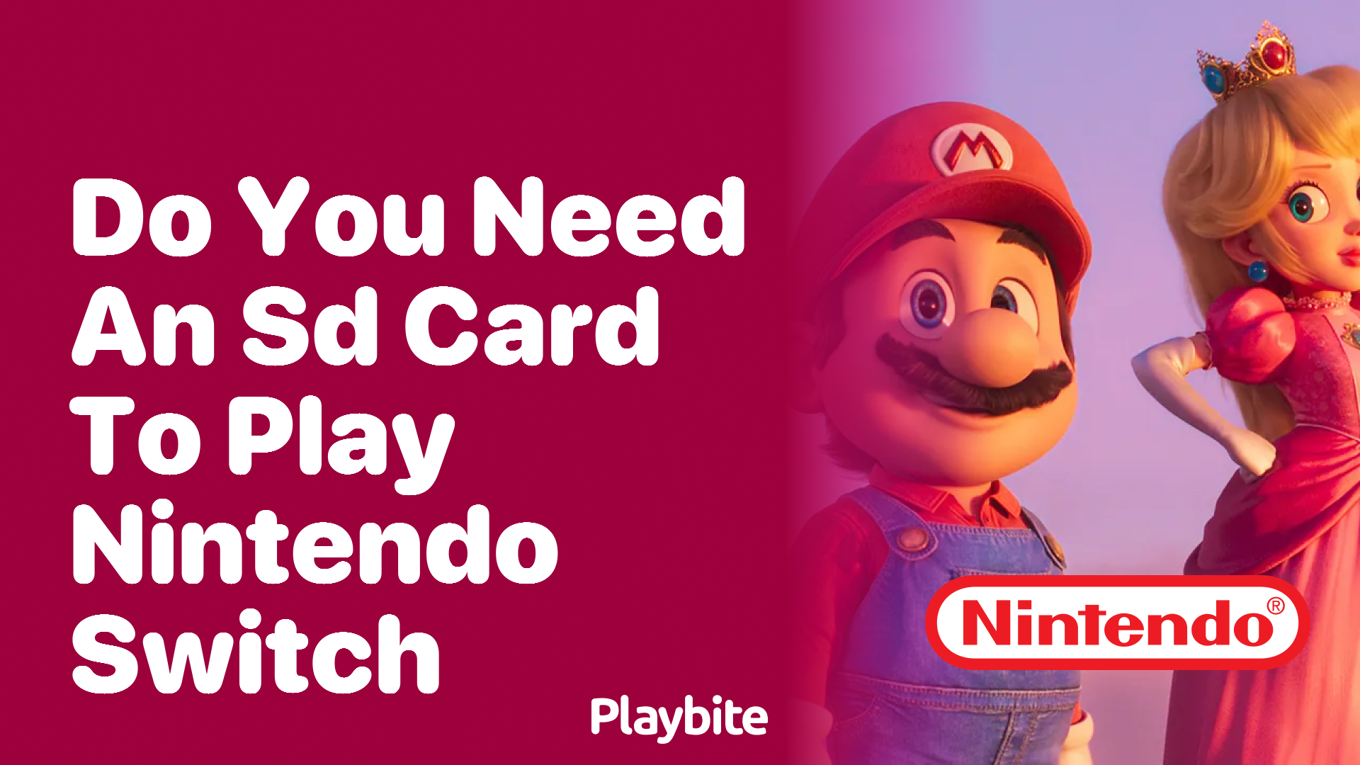 Do You Need an SD Card to Play Nintendo Switch?