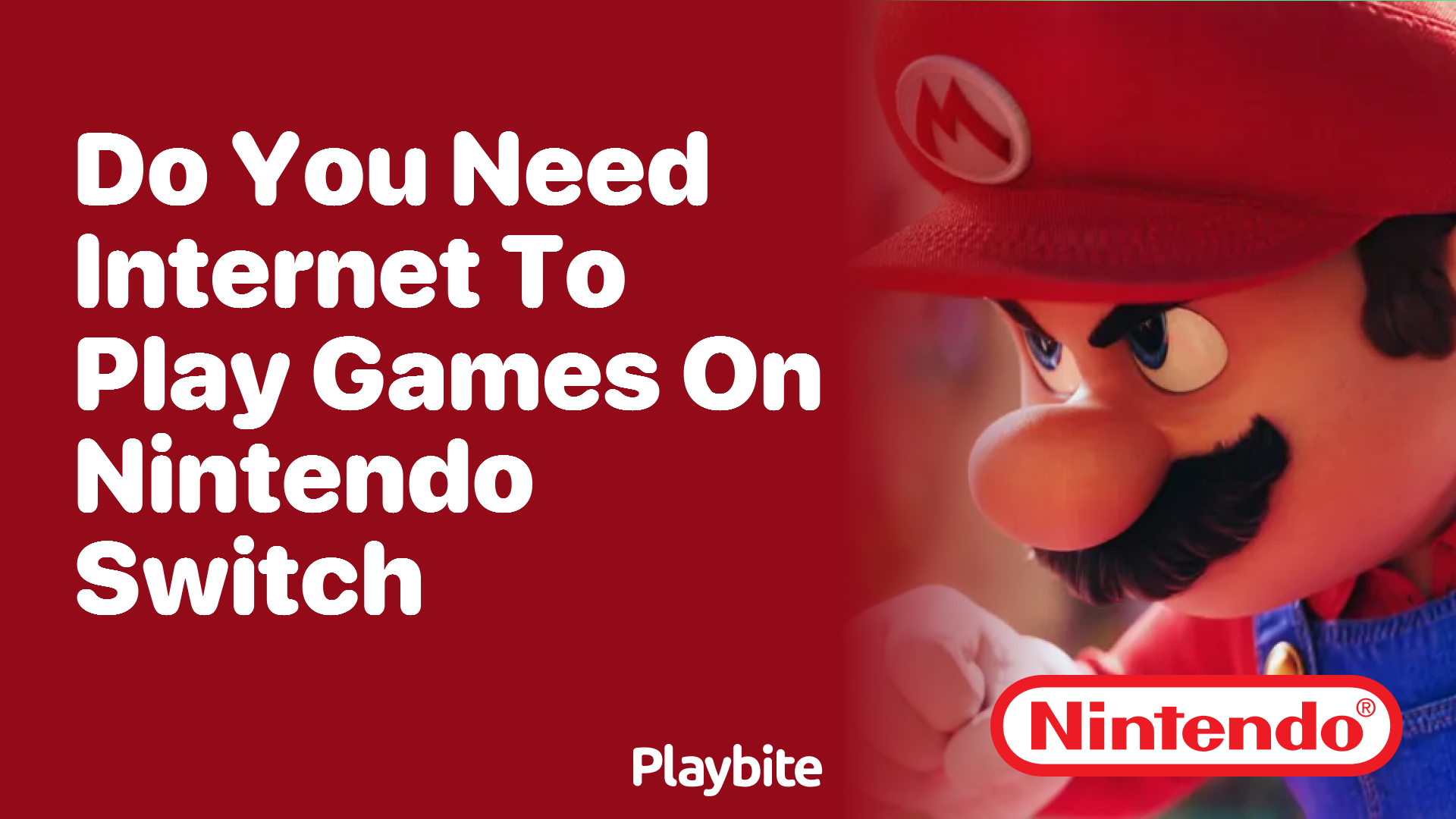 Do You Need Internet to Play Games on Nintendo Switch?