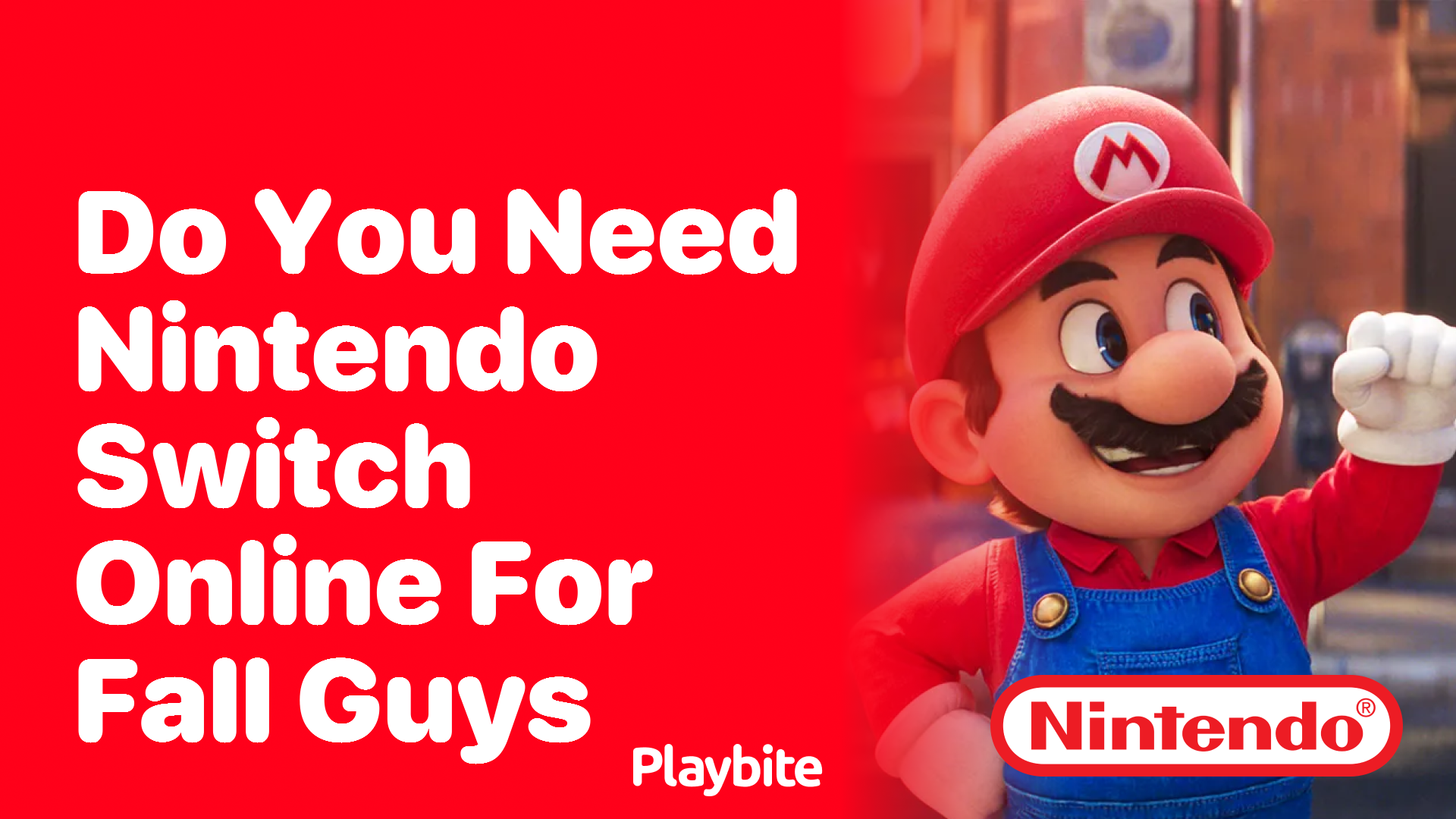 Do You Need Nintendo Switch Online to Play Fall Guys?