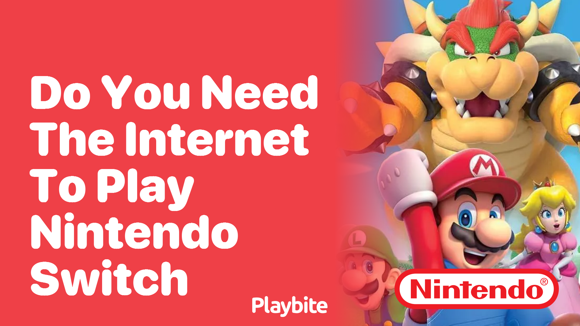 Do You Need the Internet to Play Nintendo Switch?