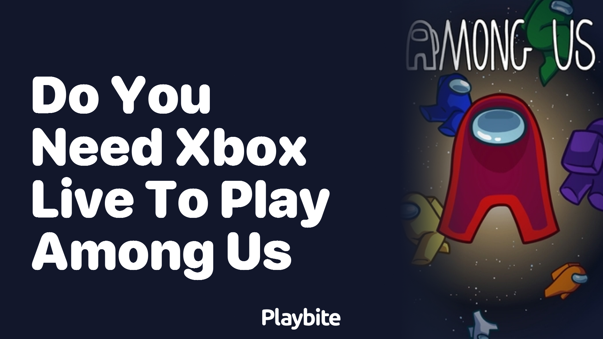 Do You Need Xbox Live to Play Among Us?