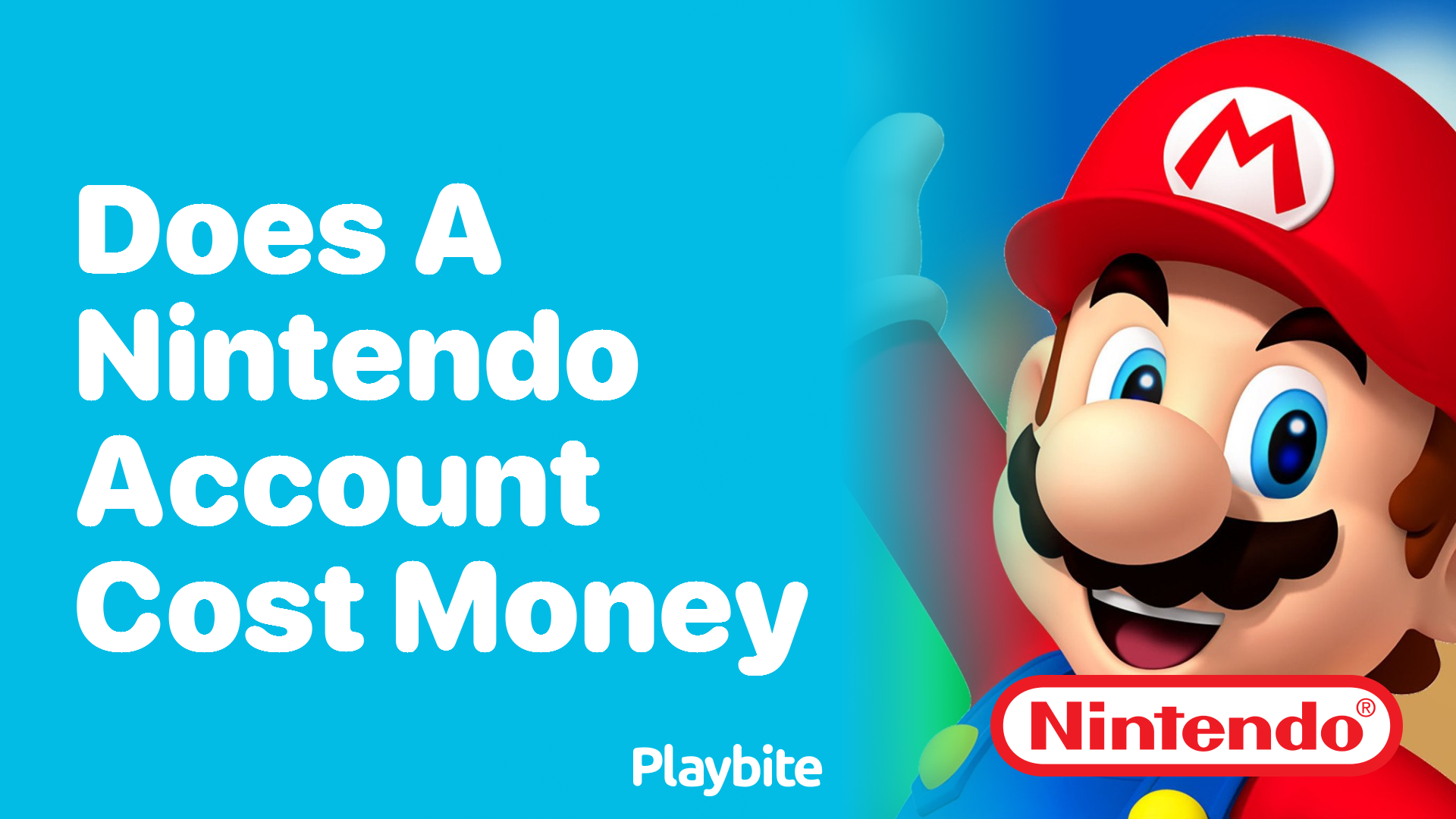 Does a Nintendo Account Cost Money?
