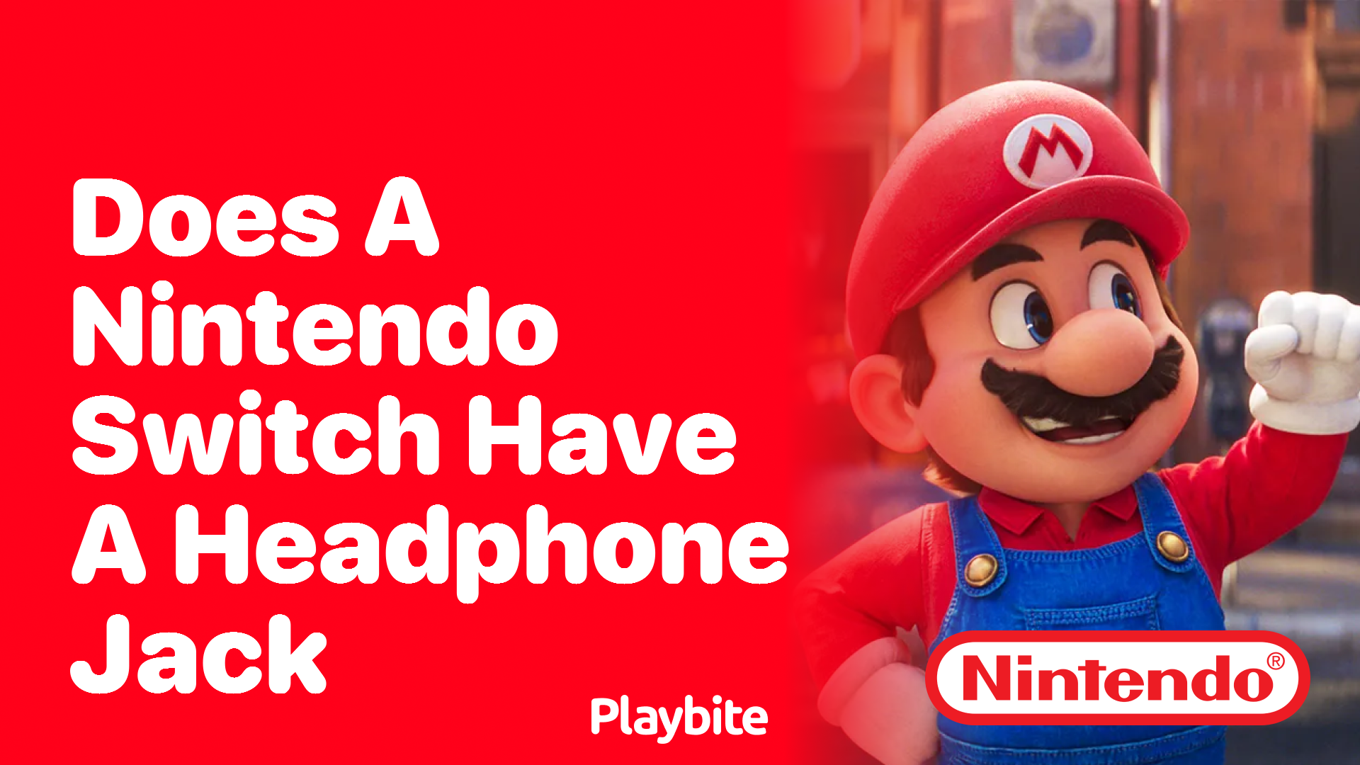 Does a Nintendo Switch Have a Headphone Jack?