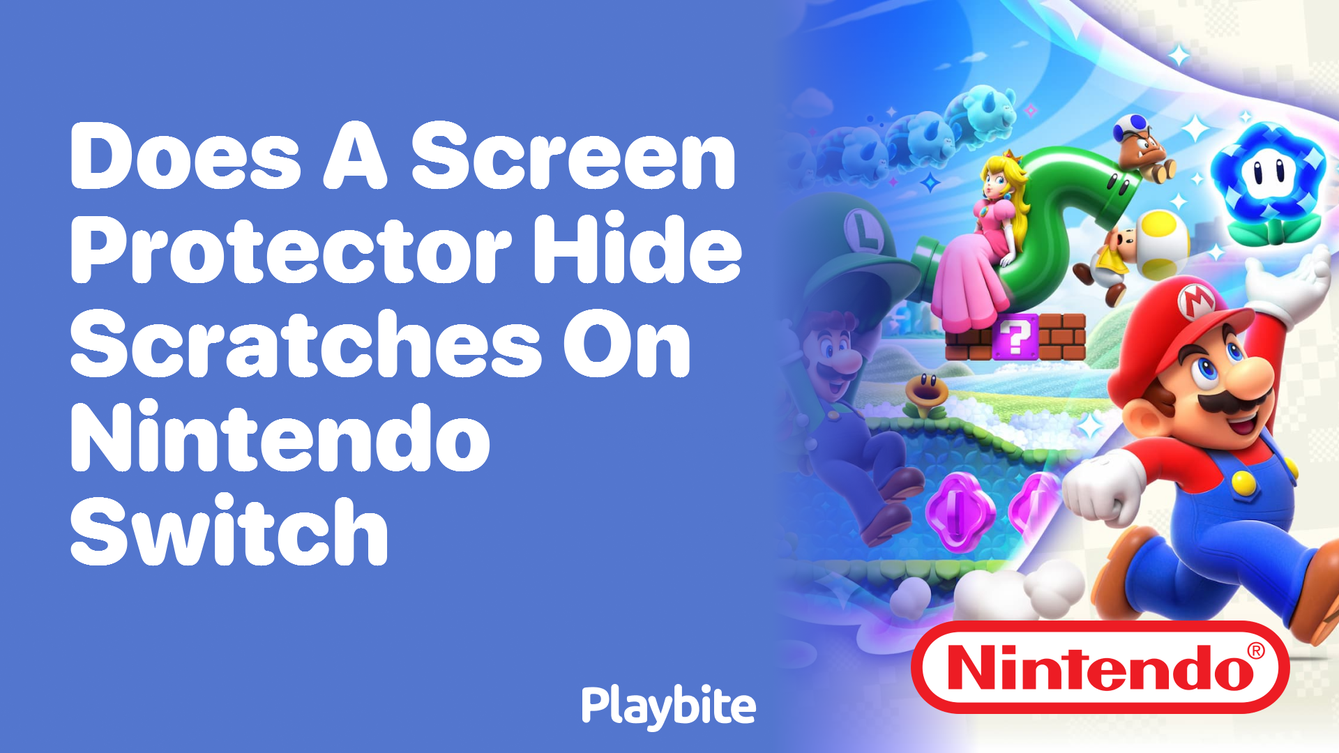 Does a Screen Protector Hide Scratches on Nintendo Switch?