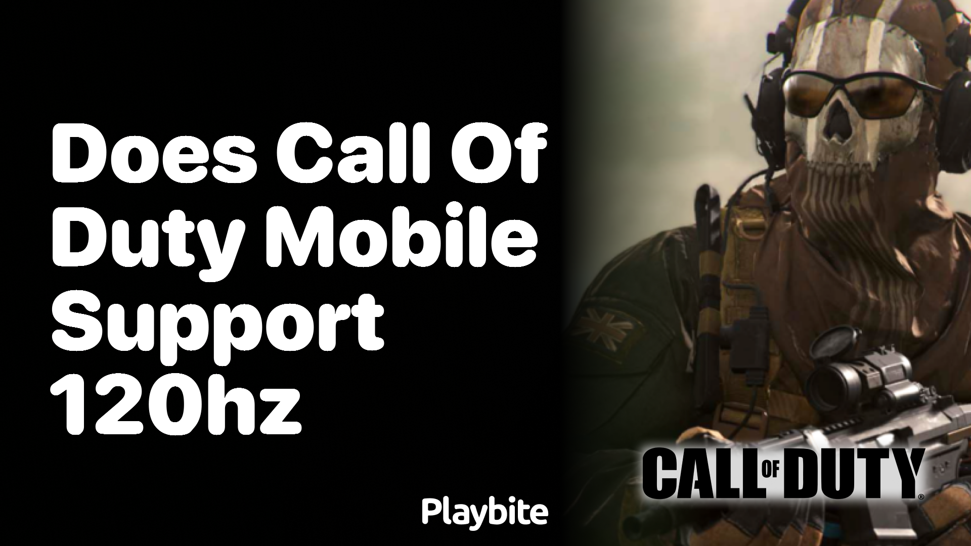 Does Call of Duty Mobile Support 120Hz Refresh Rates?