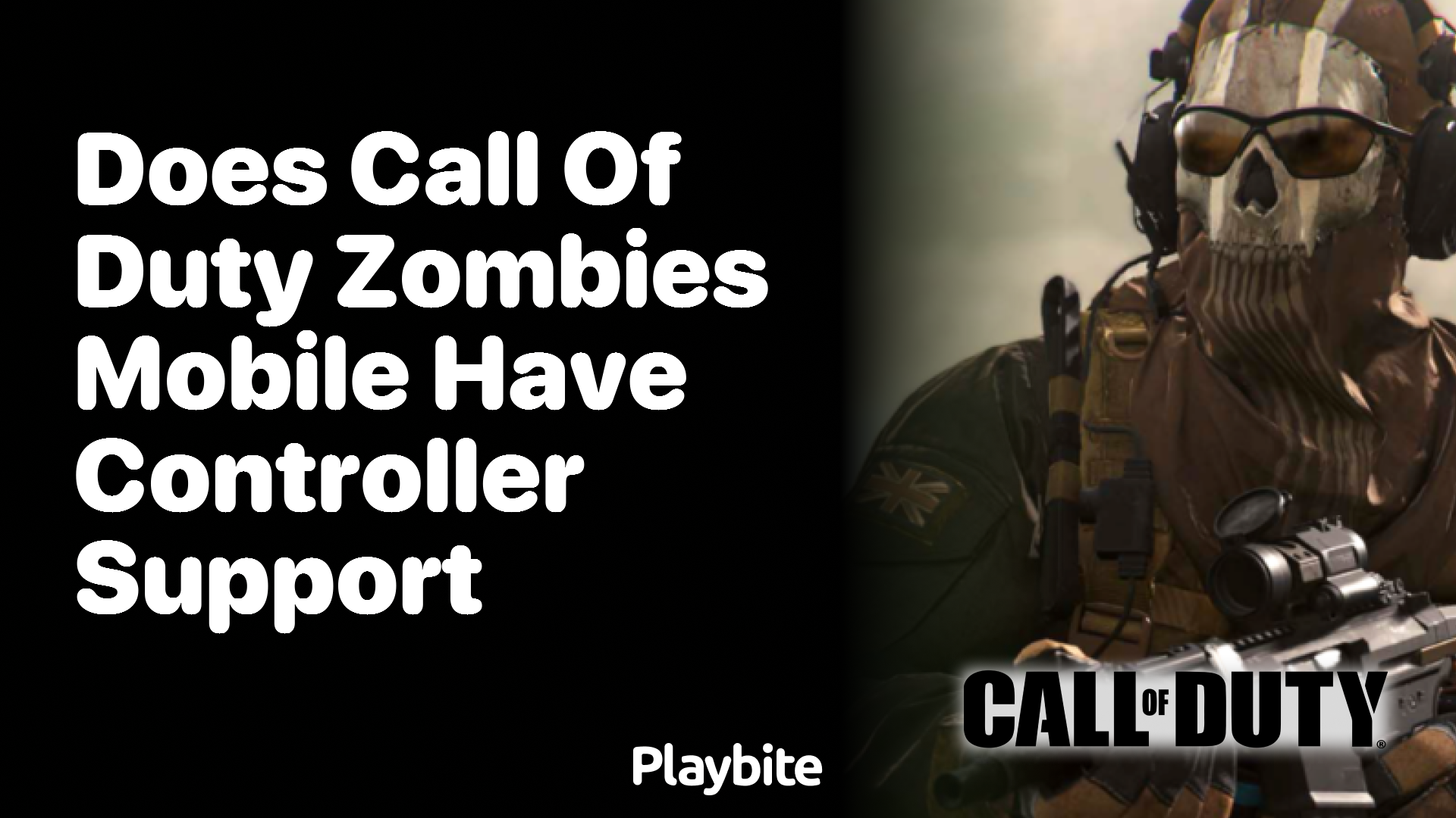 Does Call of Duty Zombies Mobile Have Controller Support?