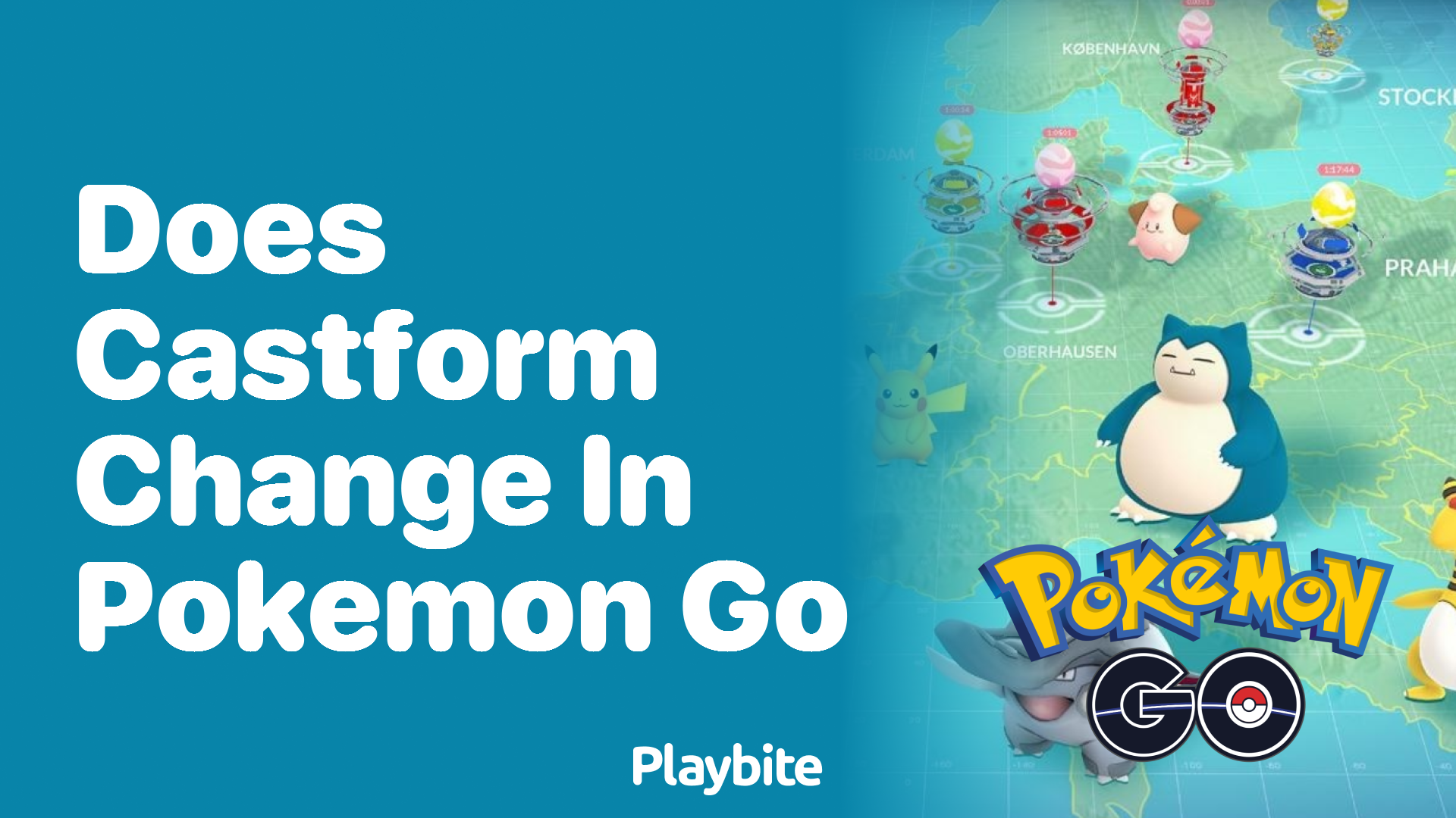 Does Castform Change in Pokemon Go?