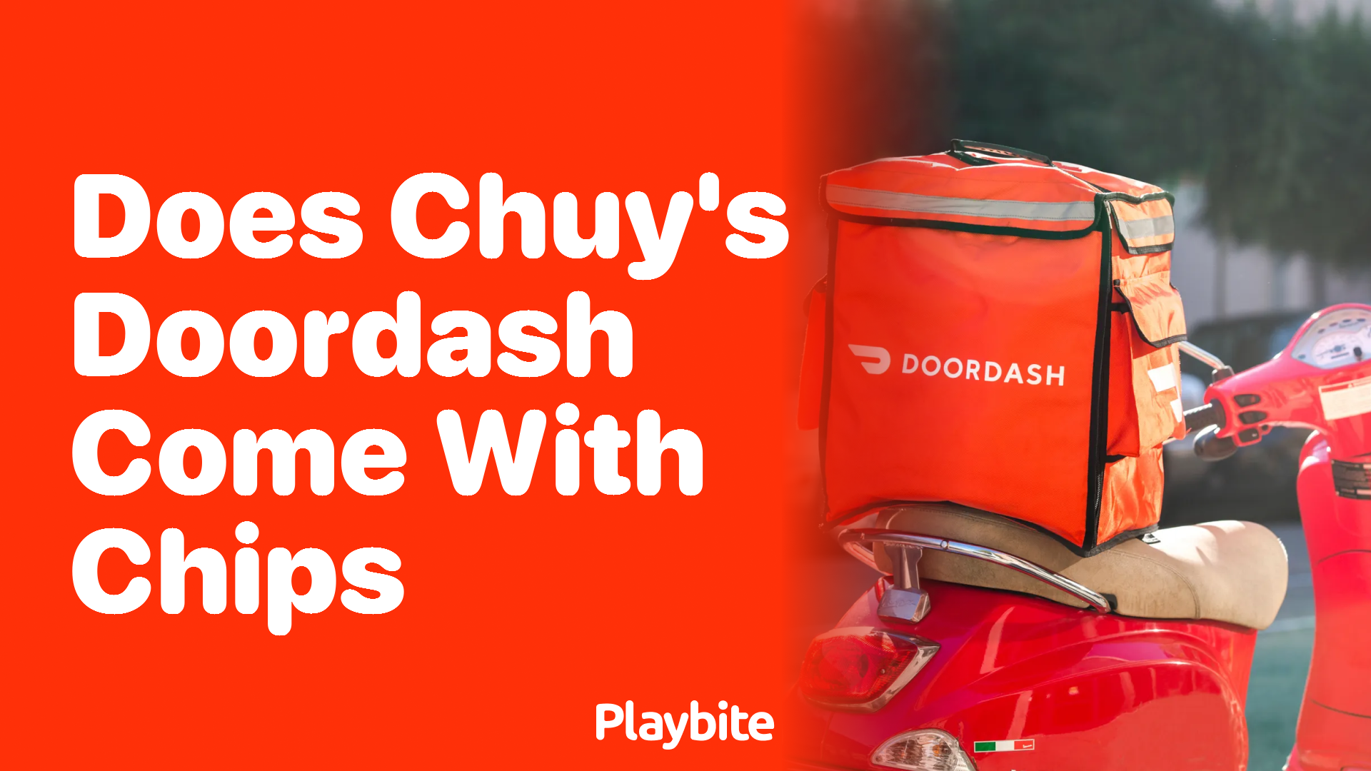 Does Chuy’s DoorDash Order Include Chips?