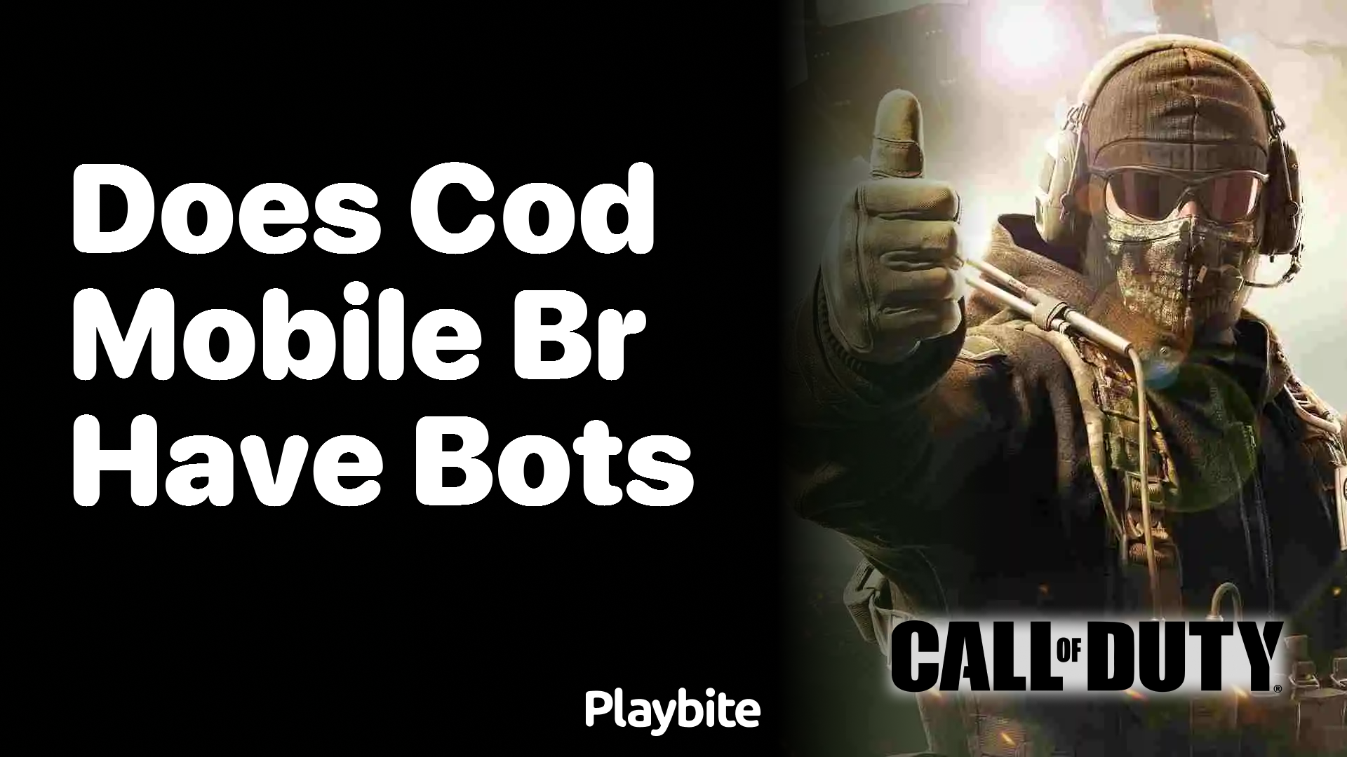 Does COD Mobile Battle Royale Have Bots?