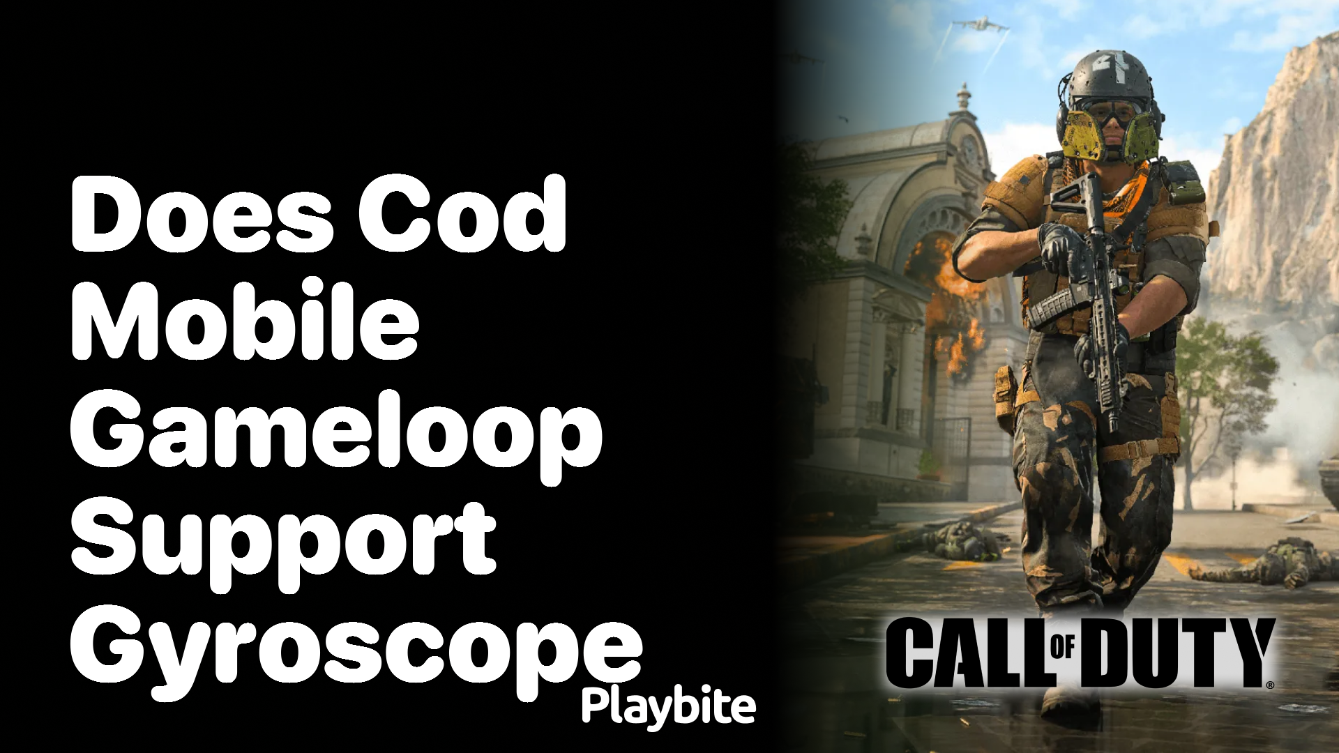 Does COD Mobile on Gameloop Support Gyroscope?