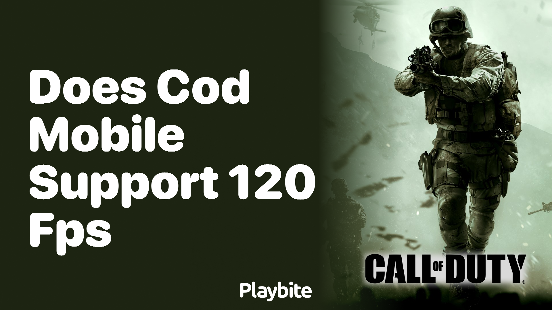 Does COD Mobile Support 120 FPS?