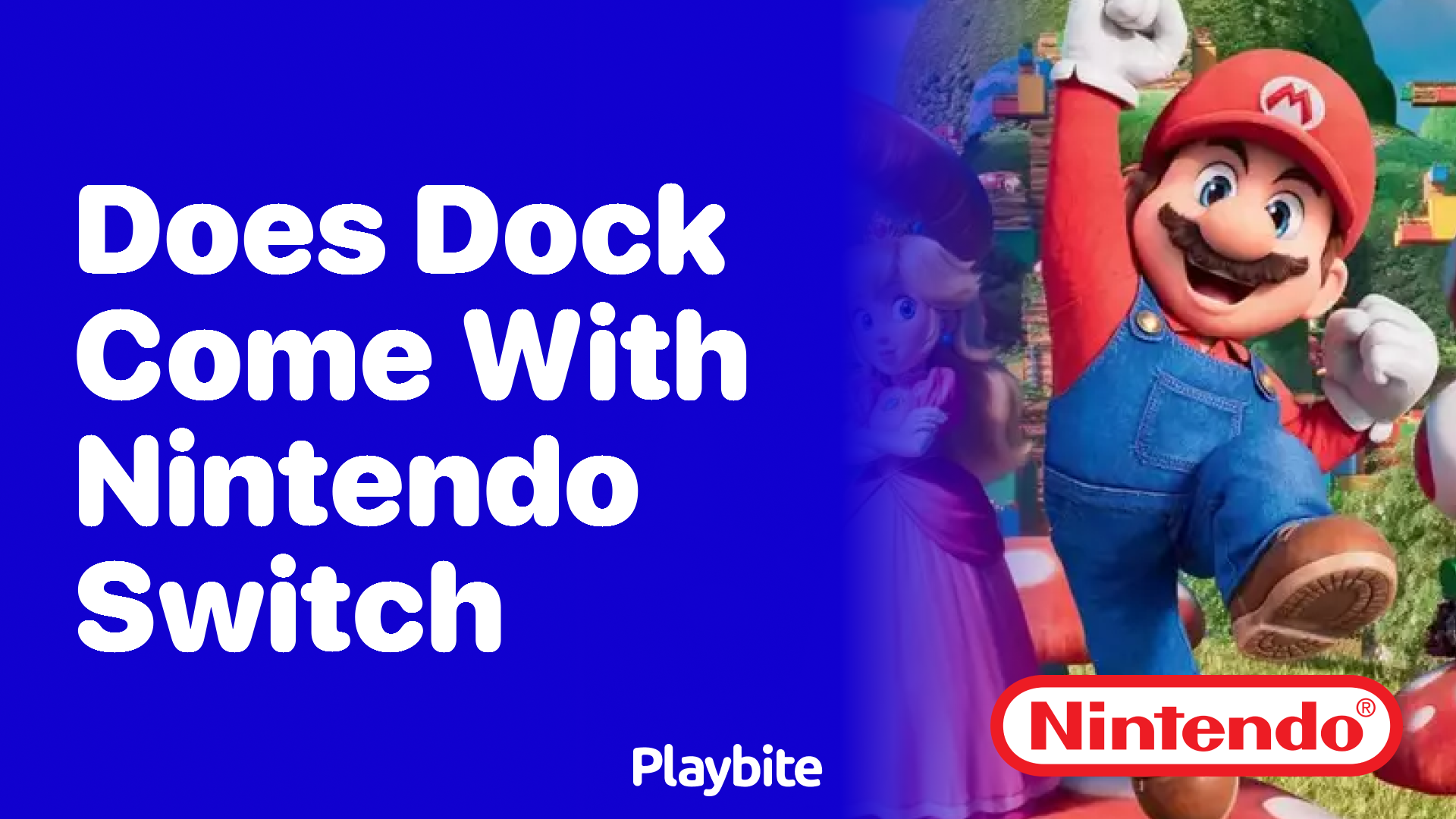 Does a Dock Come With the Nintendo Switch?