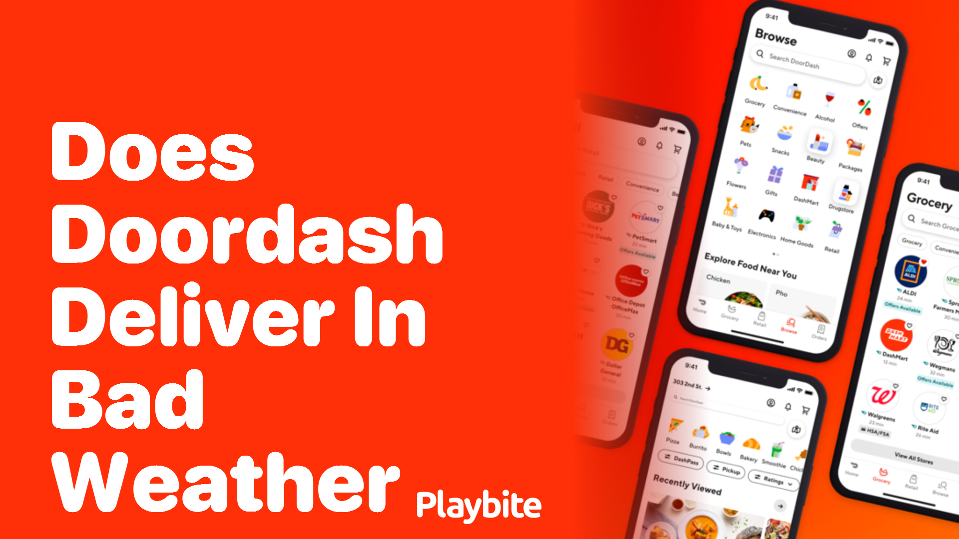 Does DoorDash Deliver in Bad Weather?