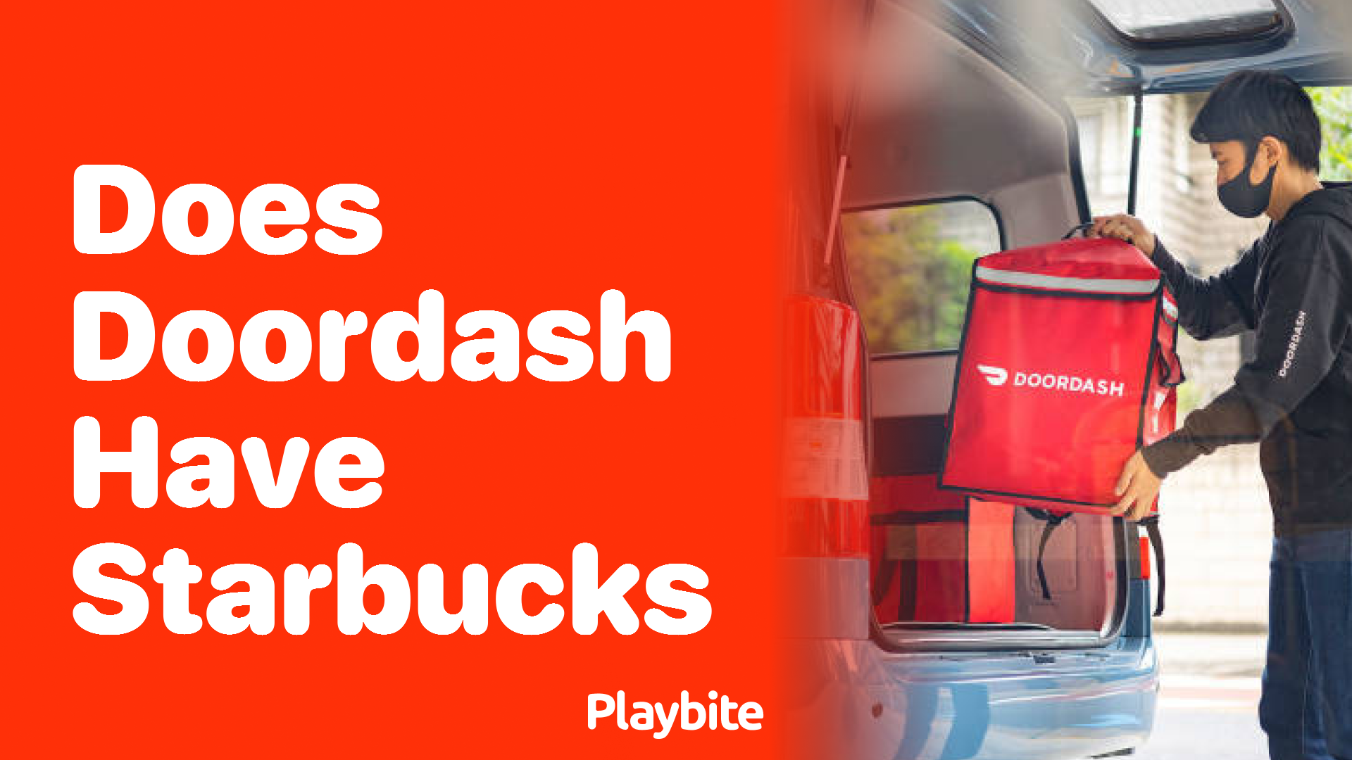 Does DoorDash have Starbucks?