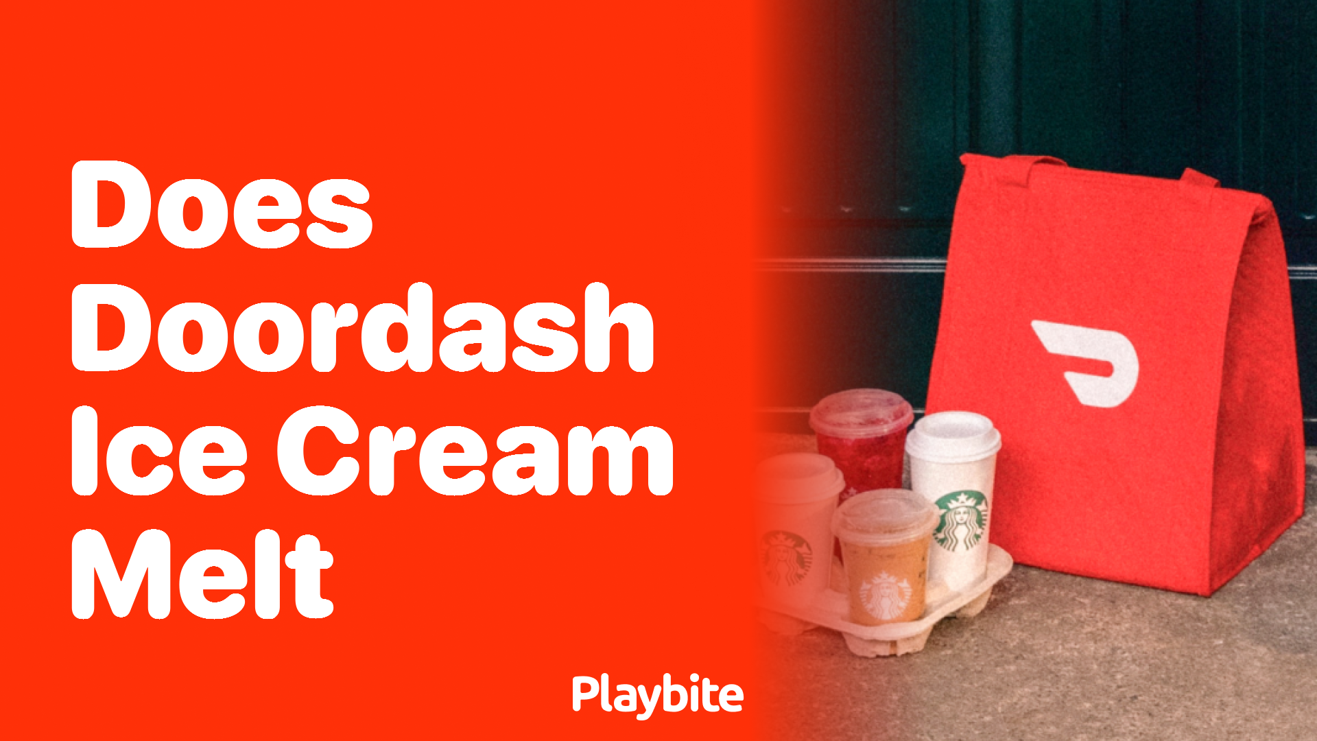 Does DoorDash Ice Cream Melt During Delivery? Playbite