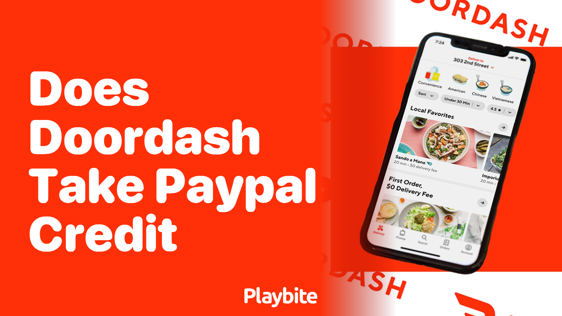Does DoorDash Accept PayPal Credit for Payment?