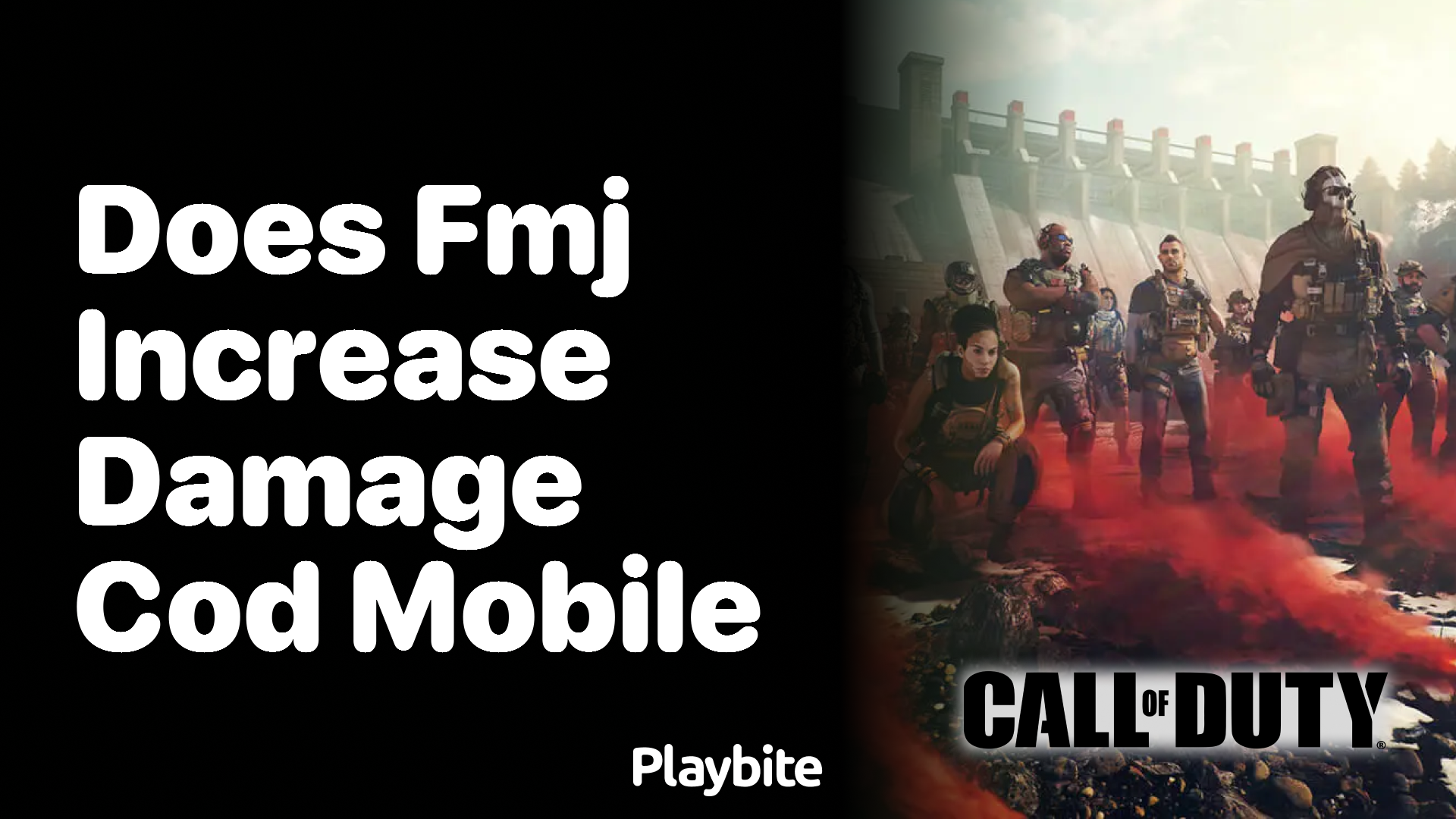 Does FMJ Increase Damage in COD Mobile?