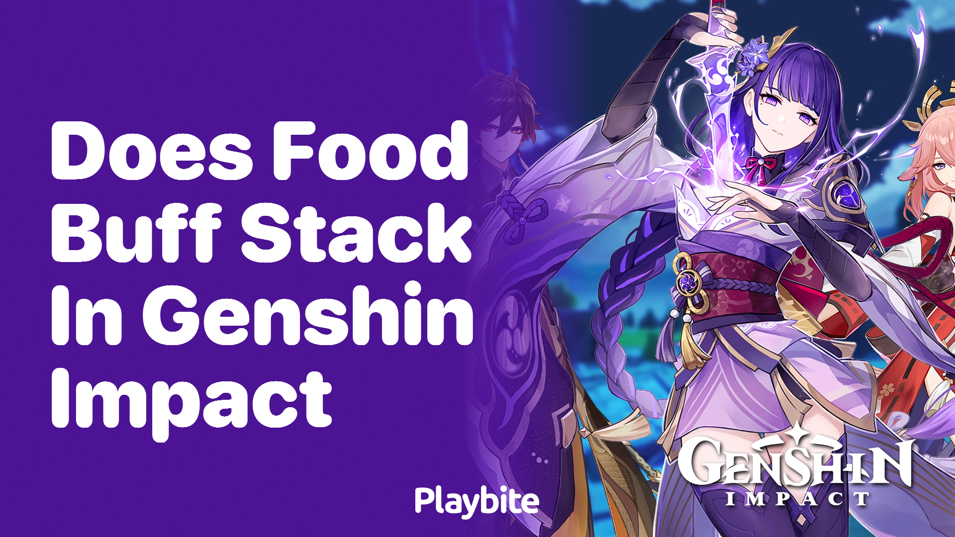 Does Food Buff Stack in Genshin Impact?