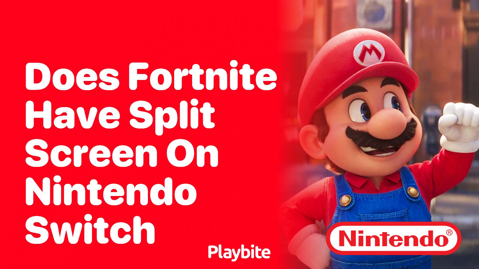 Does Fortnite Have Split Screen on Nintendo Switch?