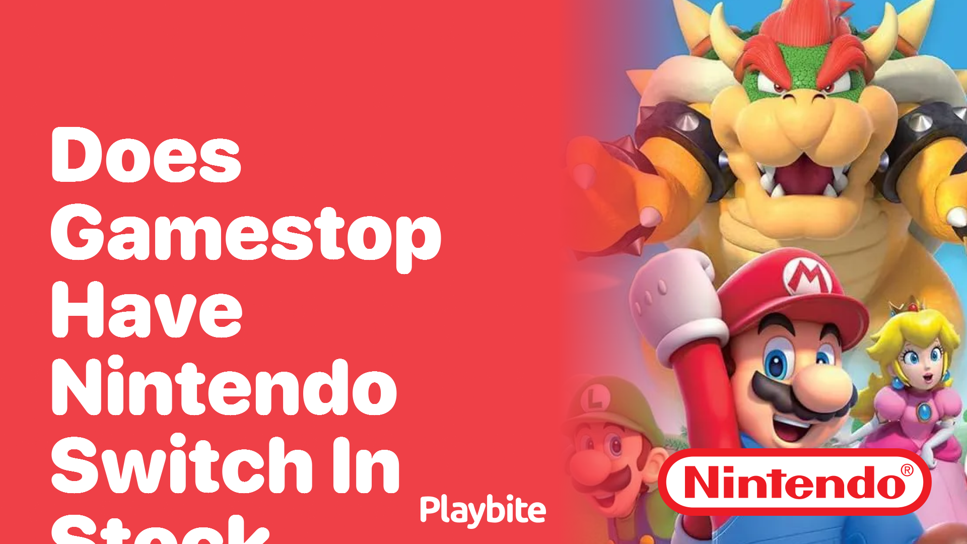 Does GameStop Have Nintendo Switch in Stock? Let&#8217;s Find Out!