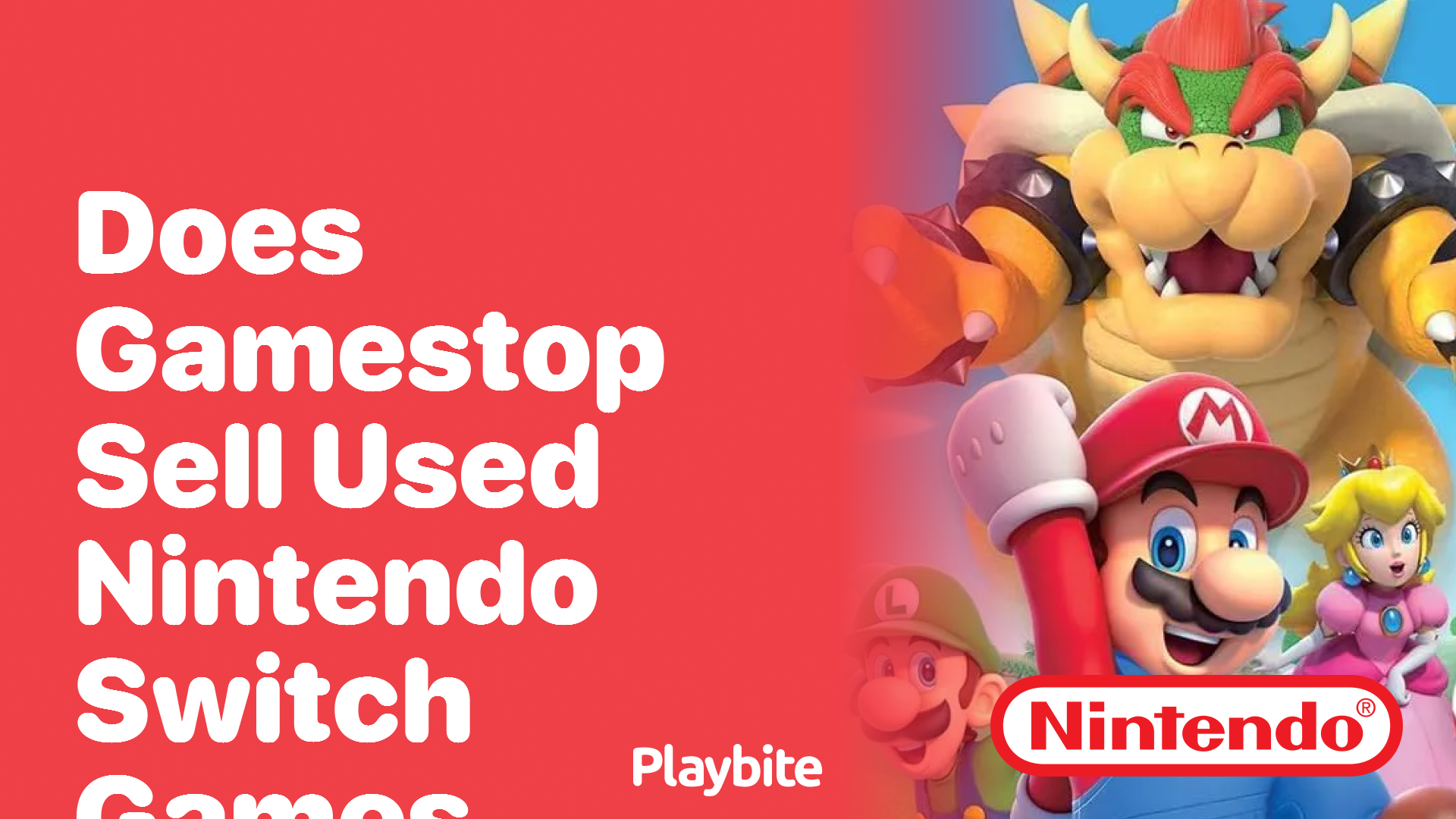 Does GameStop Sell Used Nintendo Switch Games? Find Out Here!