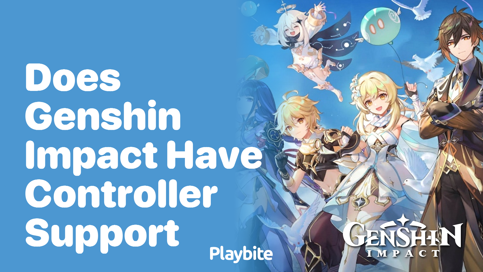 Does Genshin Impact Have Controller Support?