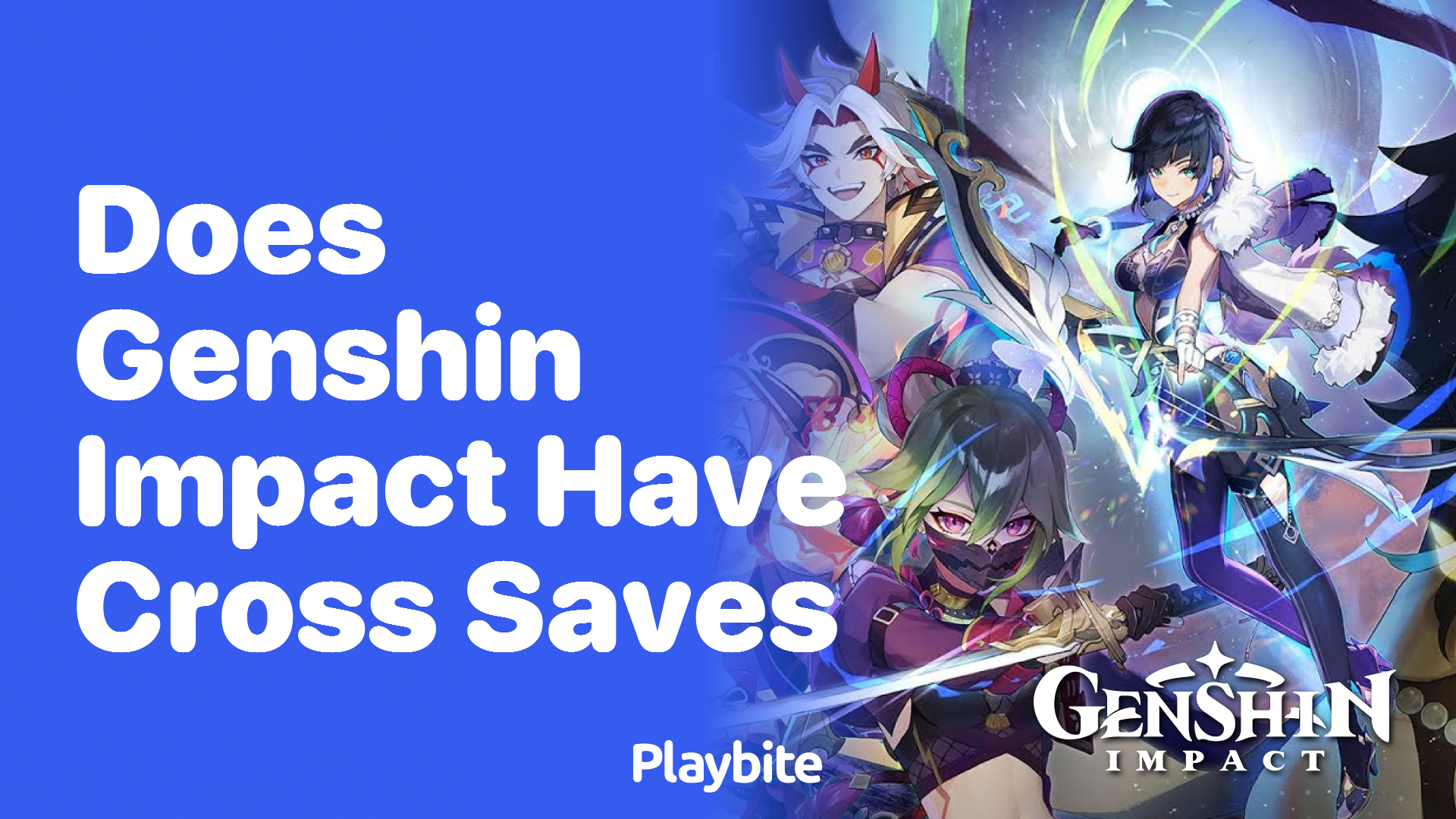 Does Genshin Impact Support Cross-Save Functionality?