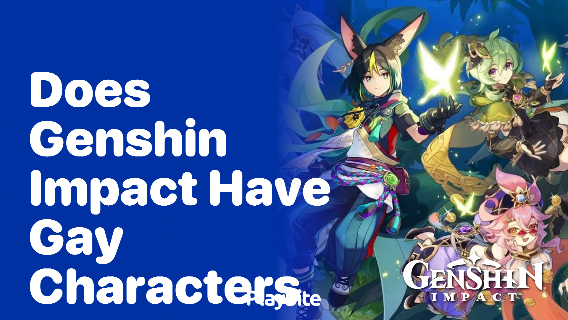 Does Genshin Impact Have Gay Characters?