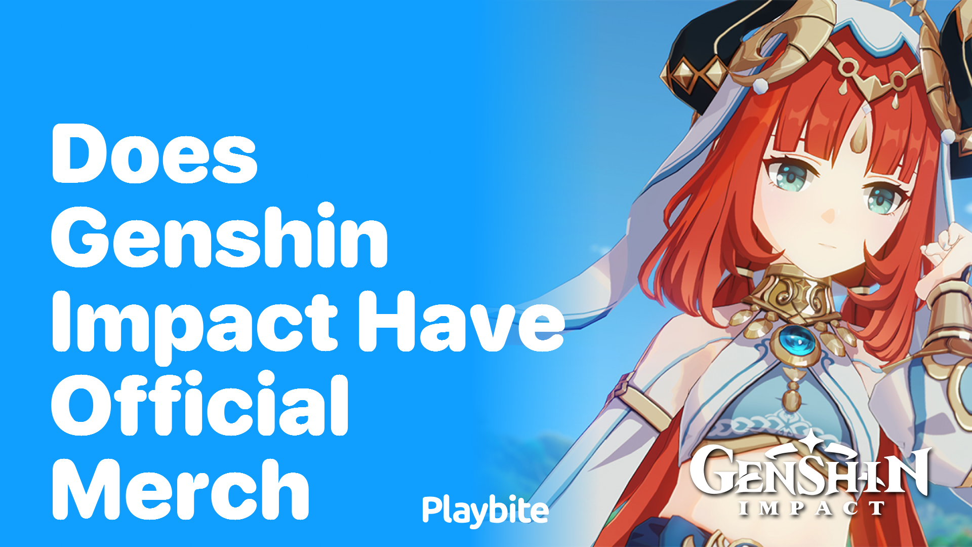 Does Genshin Impact Have Official Merchandise?