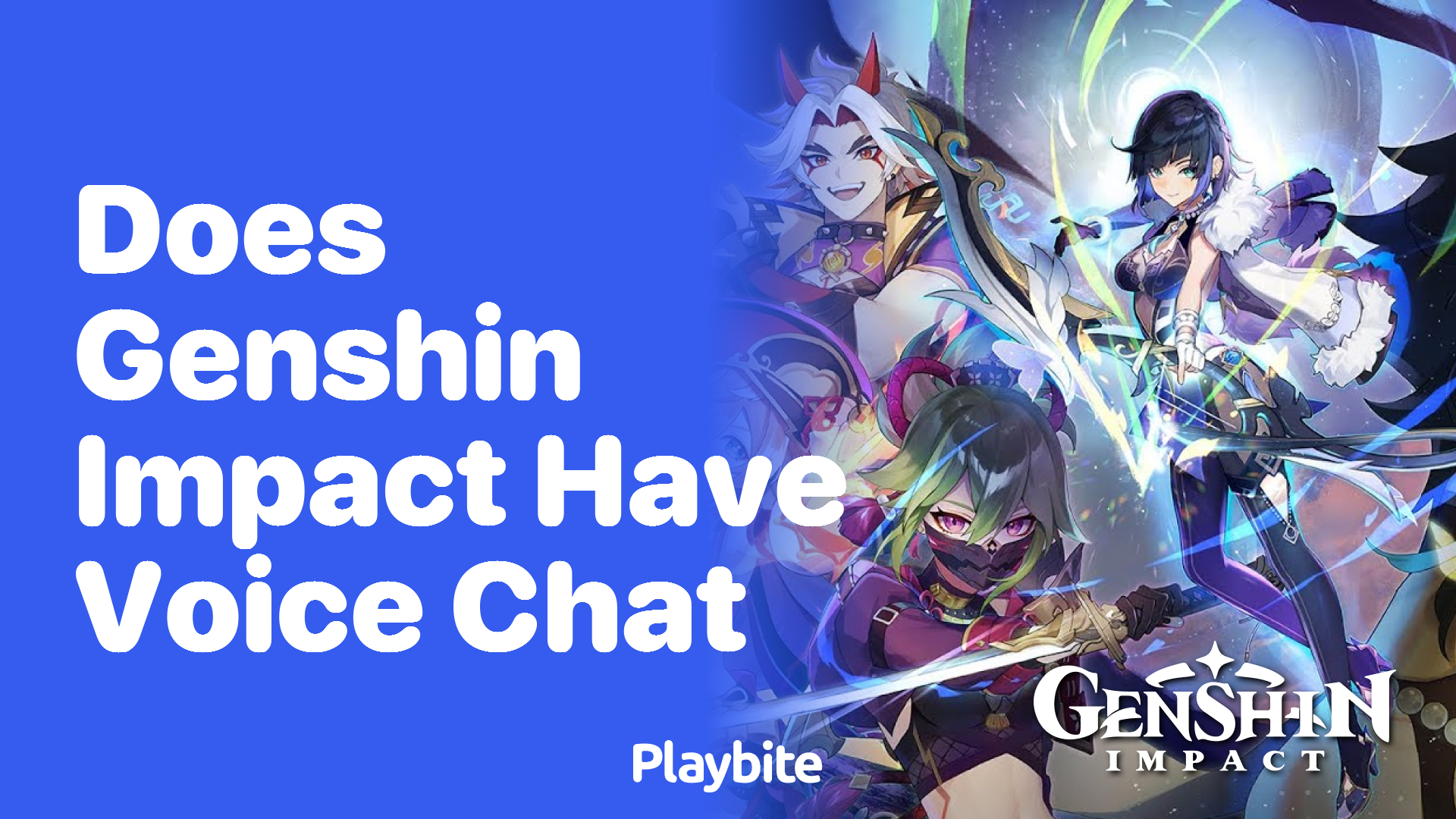 Does Genshin Impact Have Voice Chat Feature?
