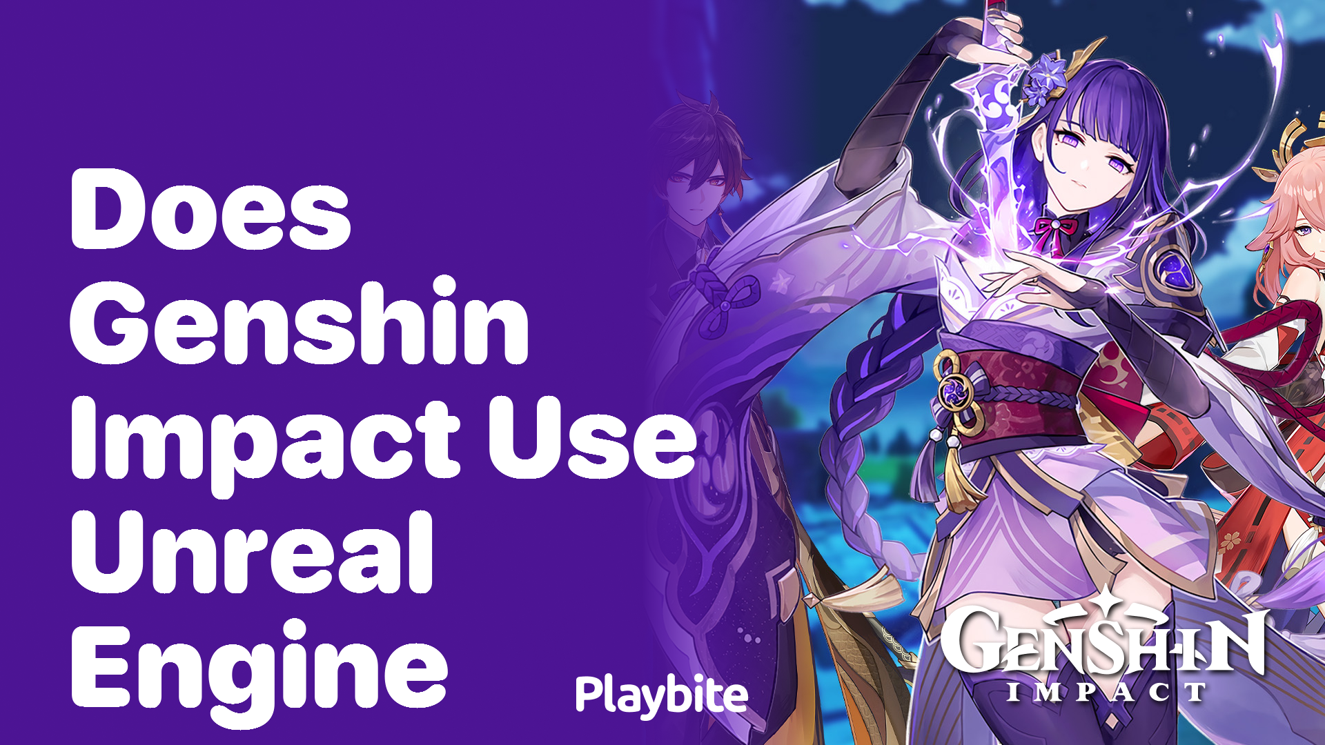 Does Genshin Impact Use Unreal Engine?
