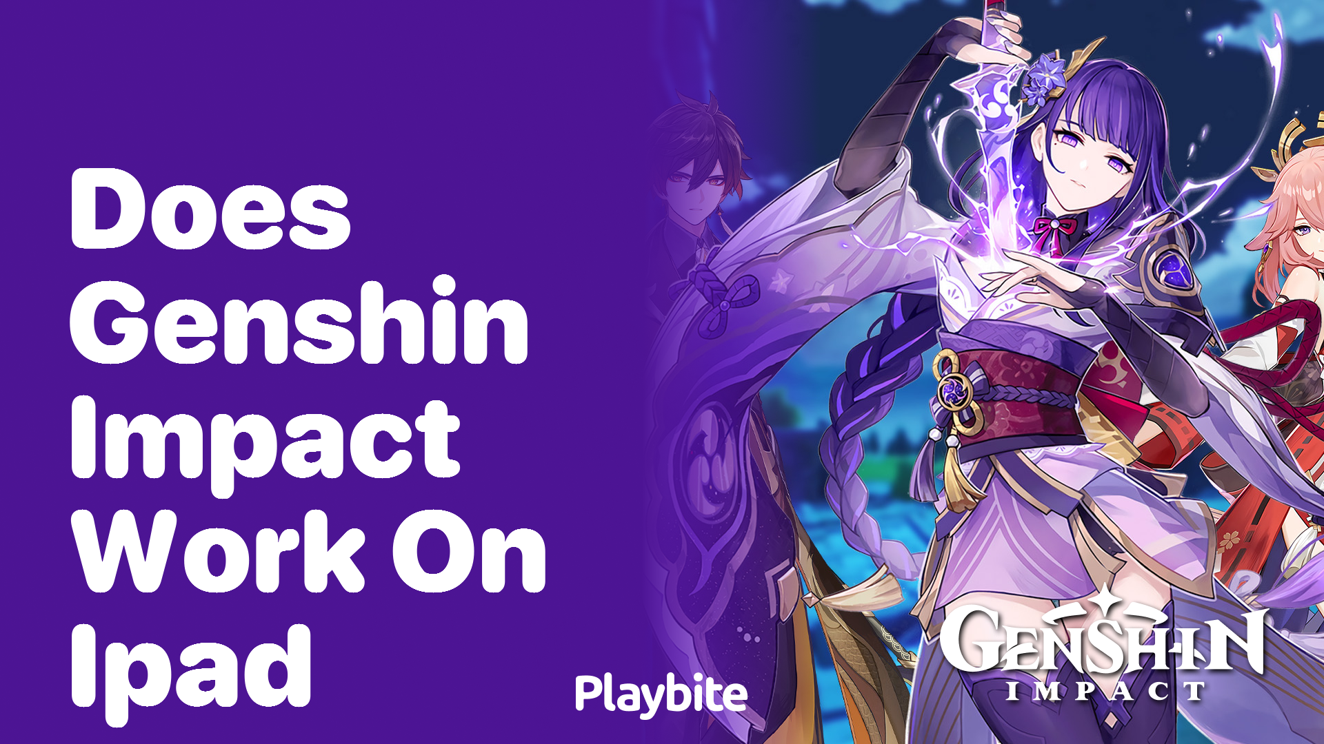Does Genshin Impact Work on iPad? Find Out Here!