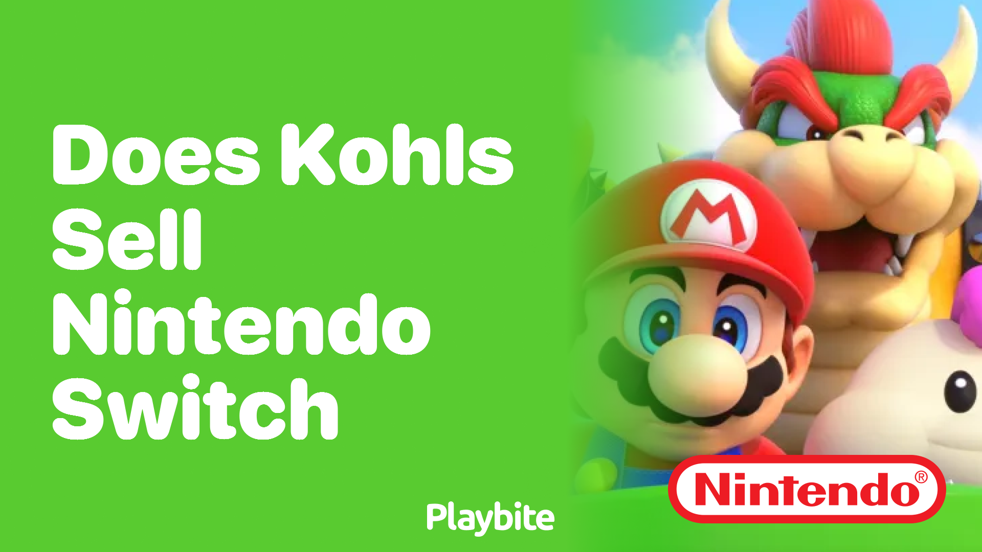 Does Kohl’s Sell Nintendo Switch?
