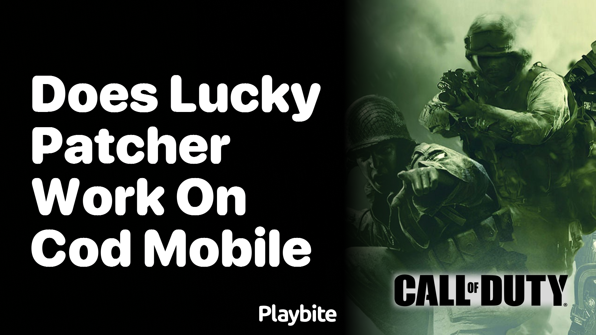 Does Lucky Patcher Work on COD Mobile?