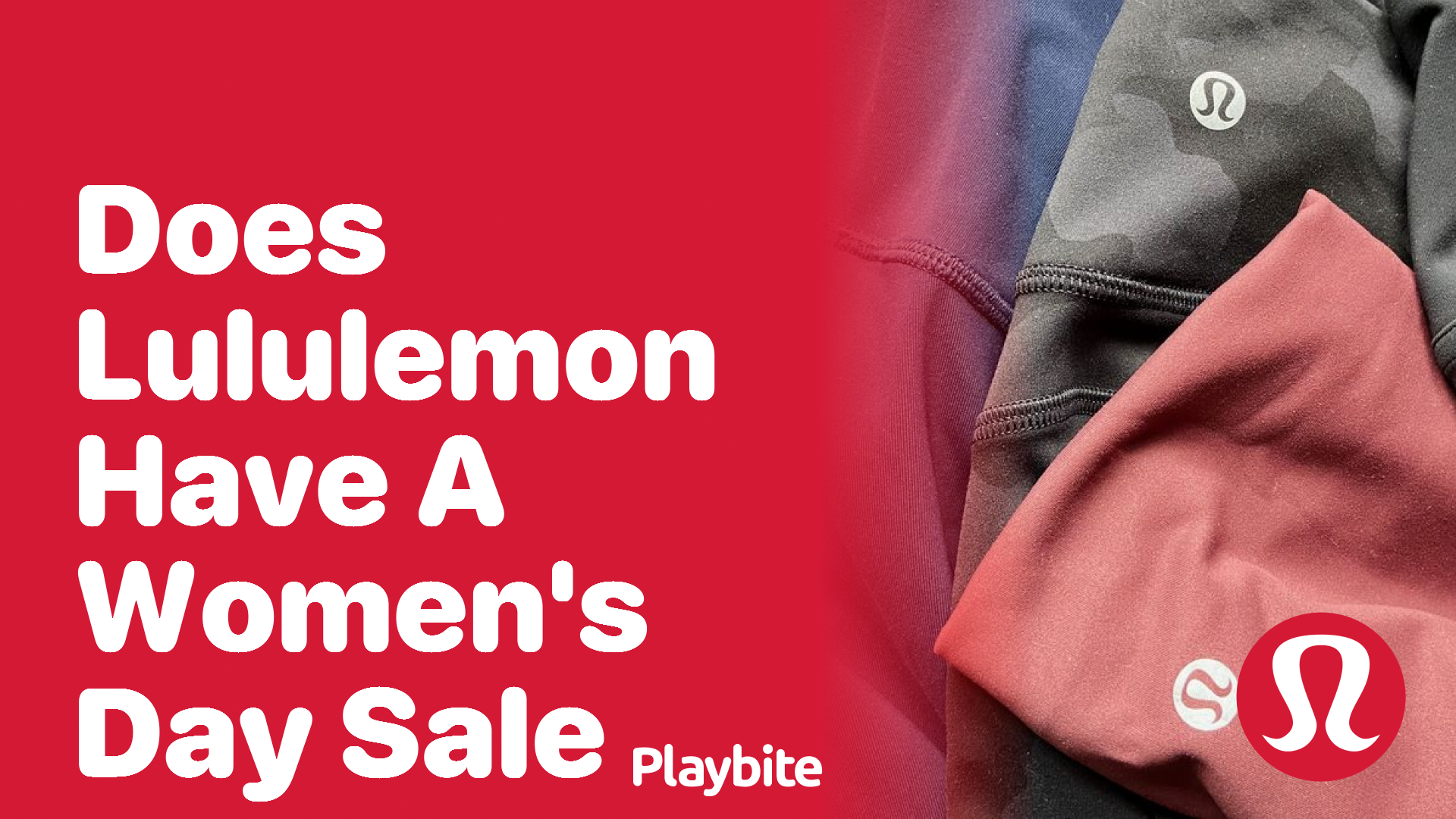 Does Lululemon Have a Sale on International Women's Day? - Playbite