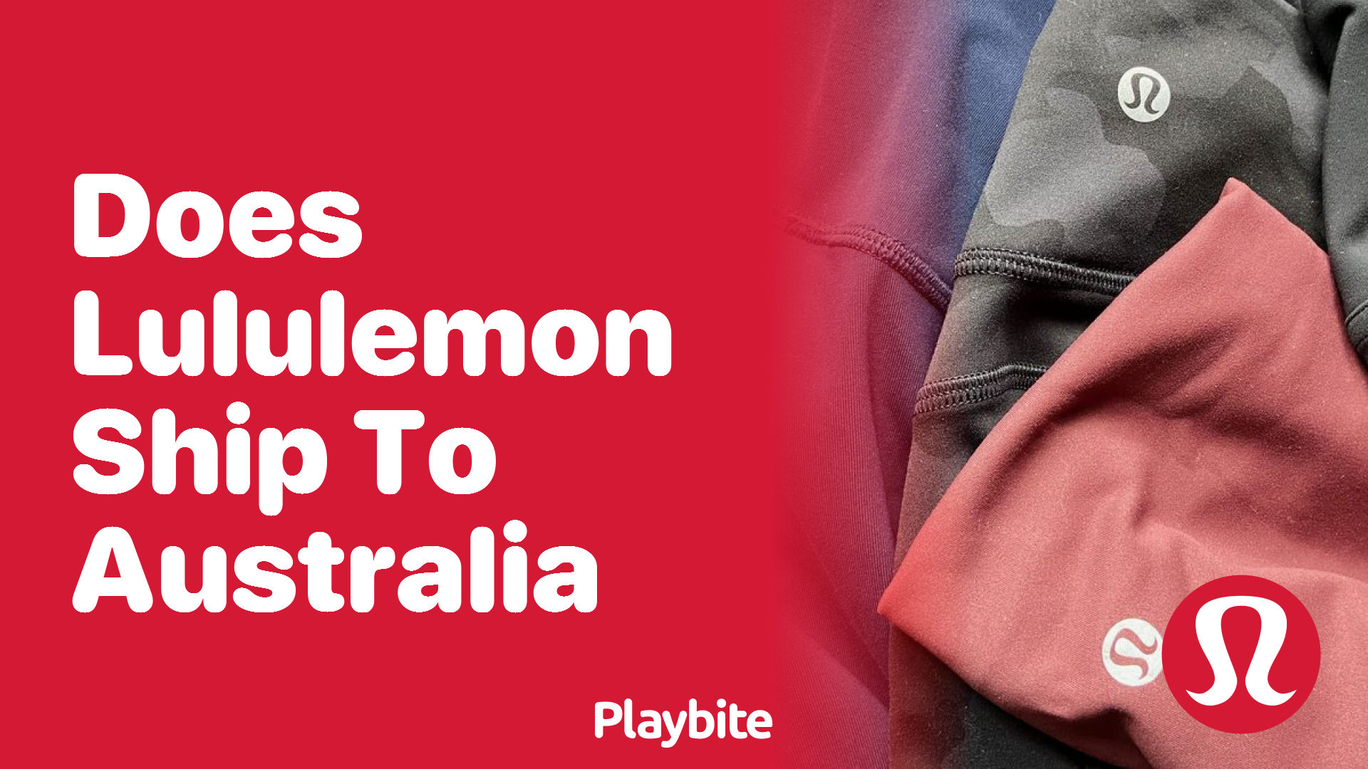 Does Lululemon Ship to Australia? Find Out Here! - Playbite
