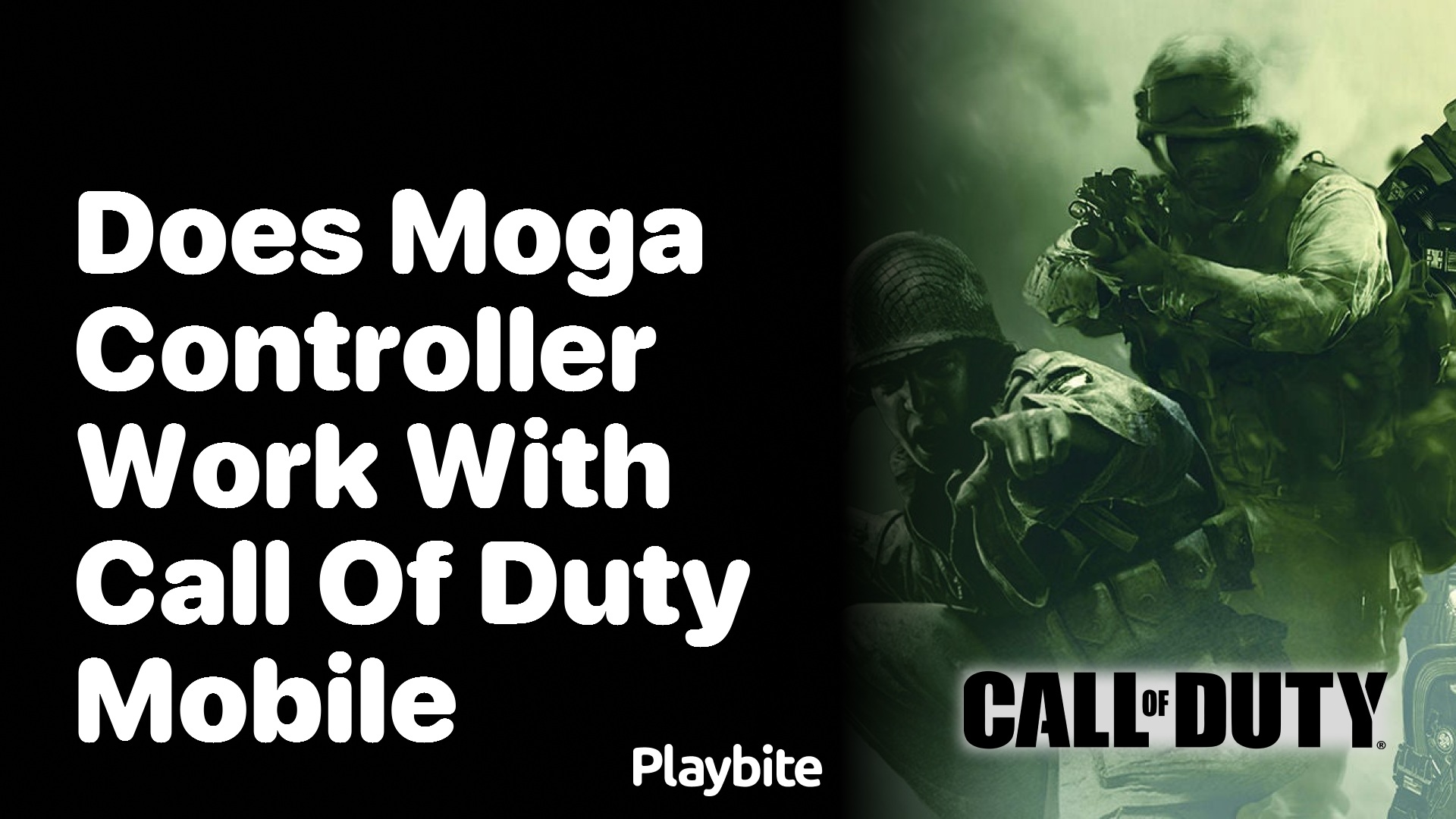 Does the MOGA Controller Work with Call of Duty Mobile?