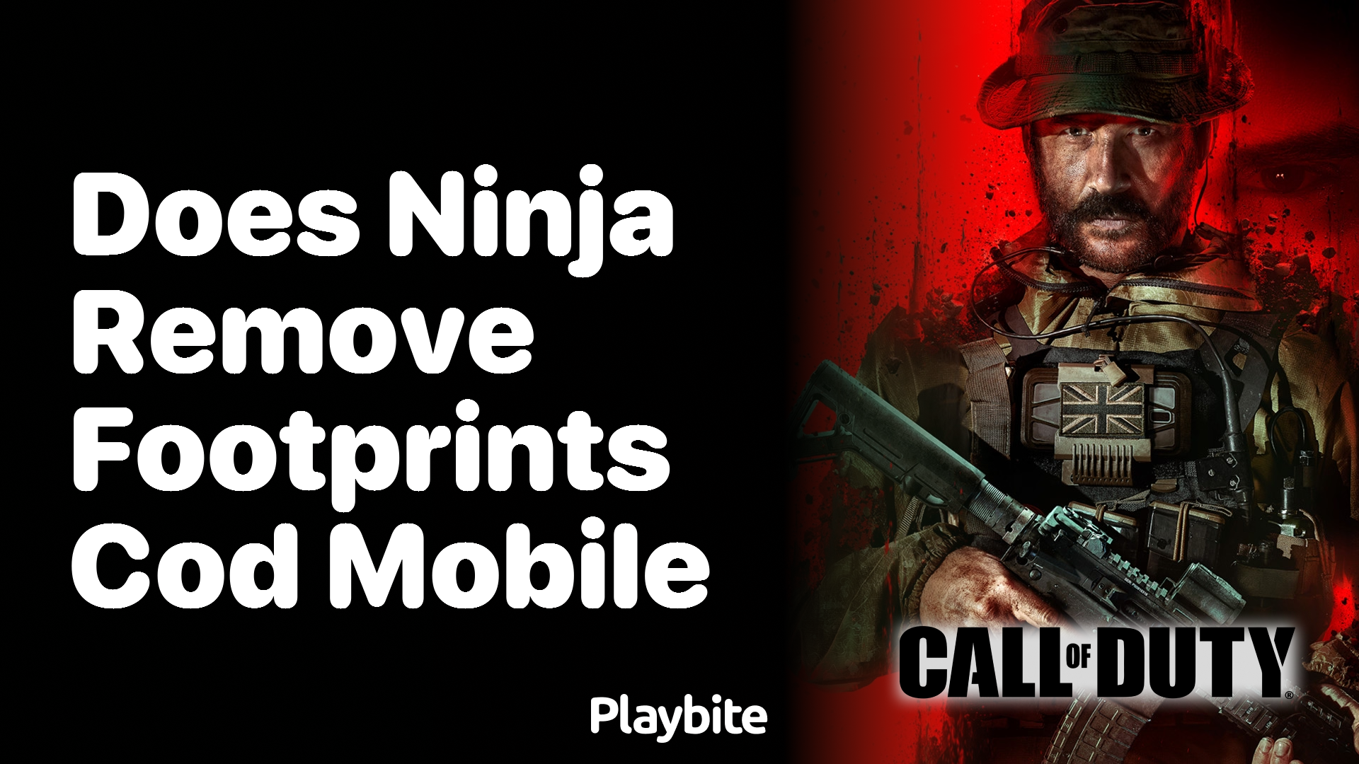 Does Ninja Remove Footprints in COD Mobile?