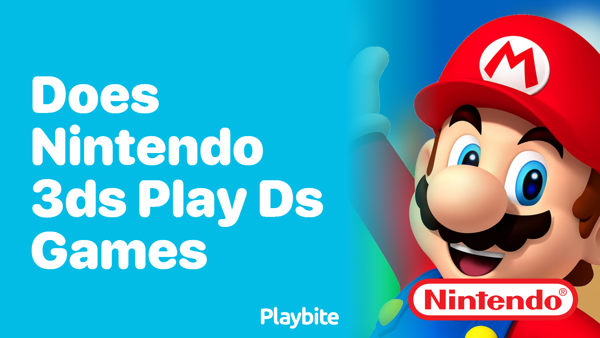 Does the Nintendo 3DS Play DS Games? Here&#8217;s What You Need to Know