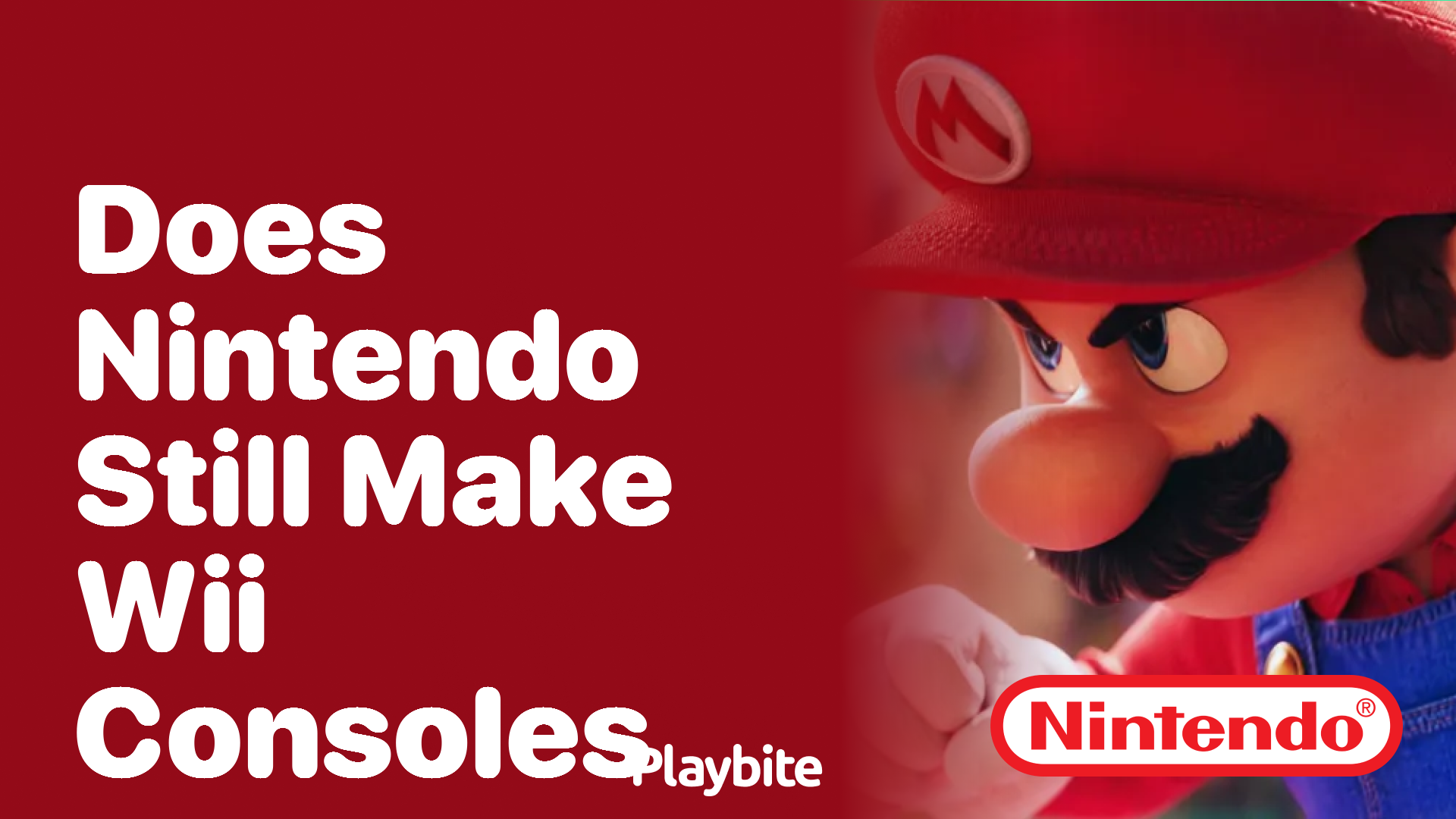 Does Nintendo Still Make Wii Consoles?